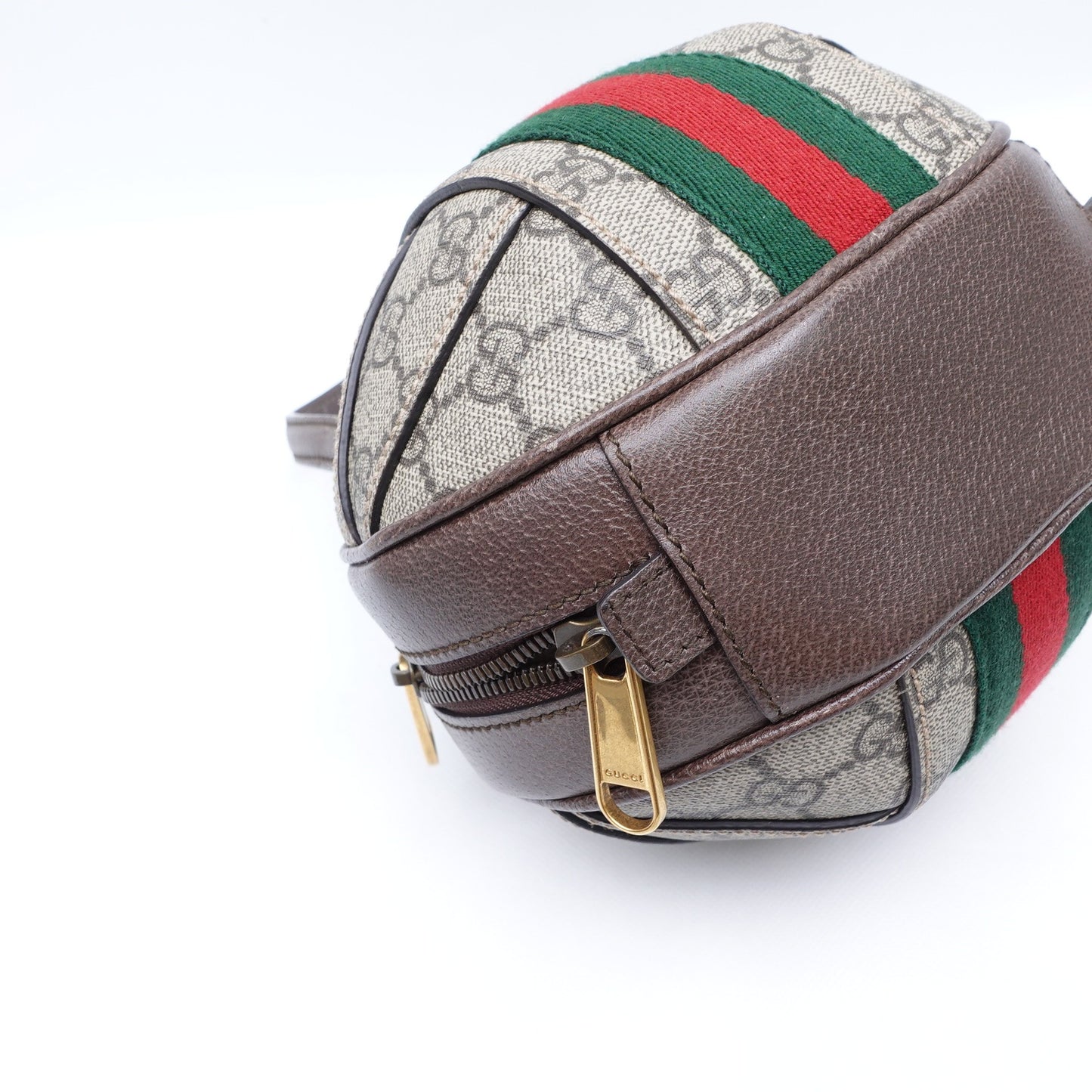 Pre-owned Gucci Ophidia Coated Canvas Shoulder Bag