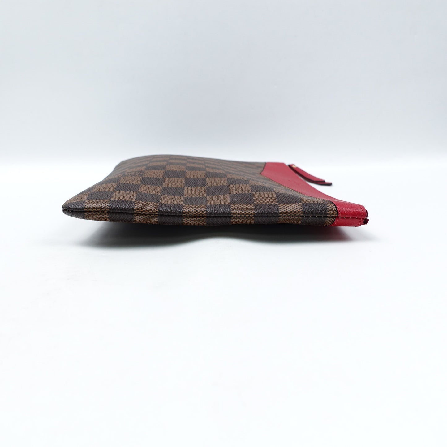 Pre-owned Louis Vuiiton Daily Damier Ebene Coated Canvas Clutch