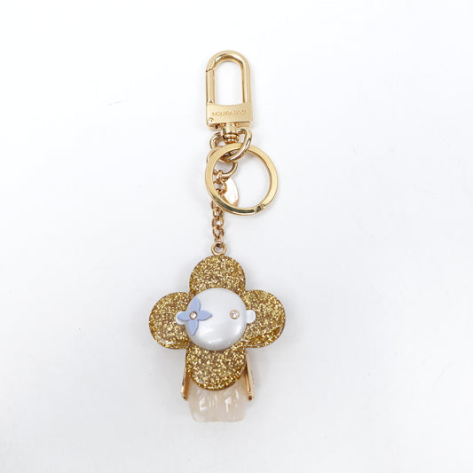 Pre-owned Louis Vuitton Vivinne Gold Bag Charm
