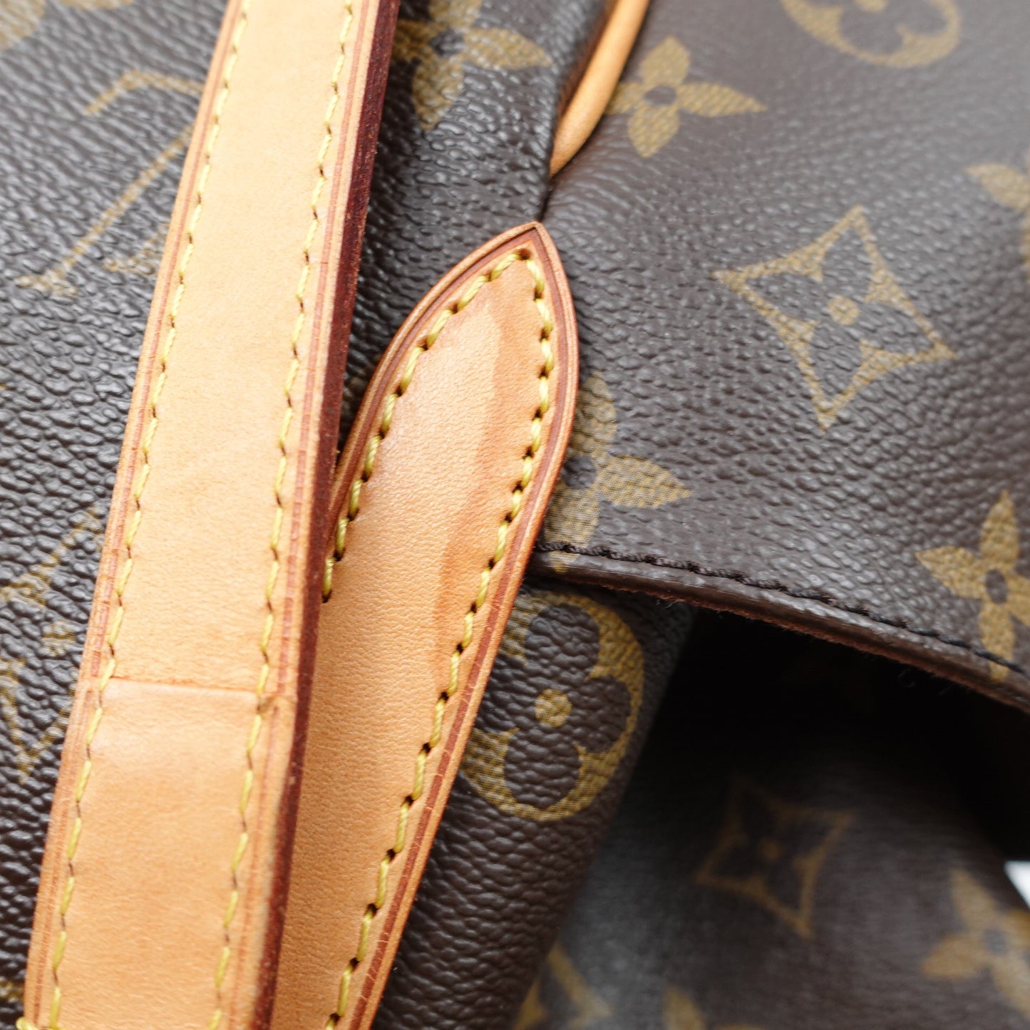 Pre-owned Louis Vuitton Totally MM Monogram Caoted Canvas Shoulder Bag