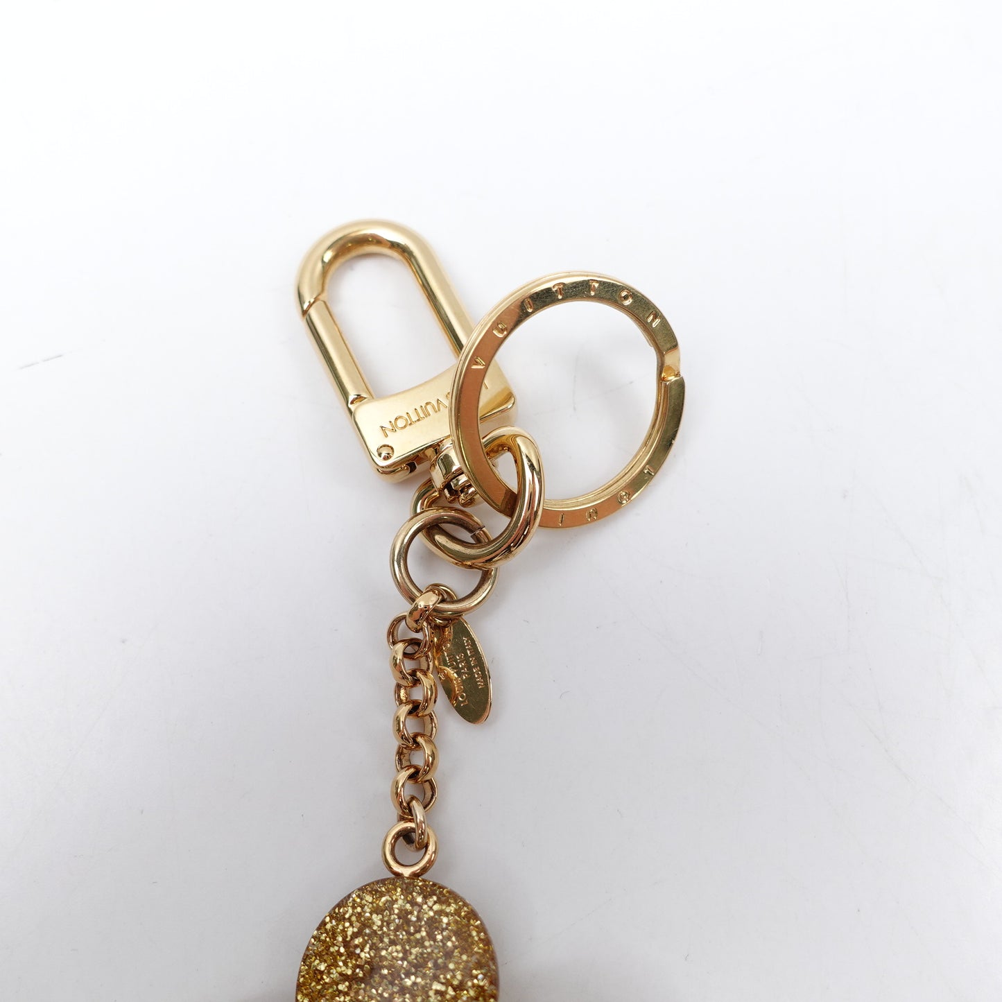Pre-owned Louis Vuitton Vivinne Gold Bag Charm