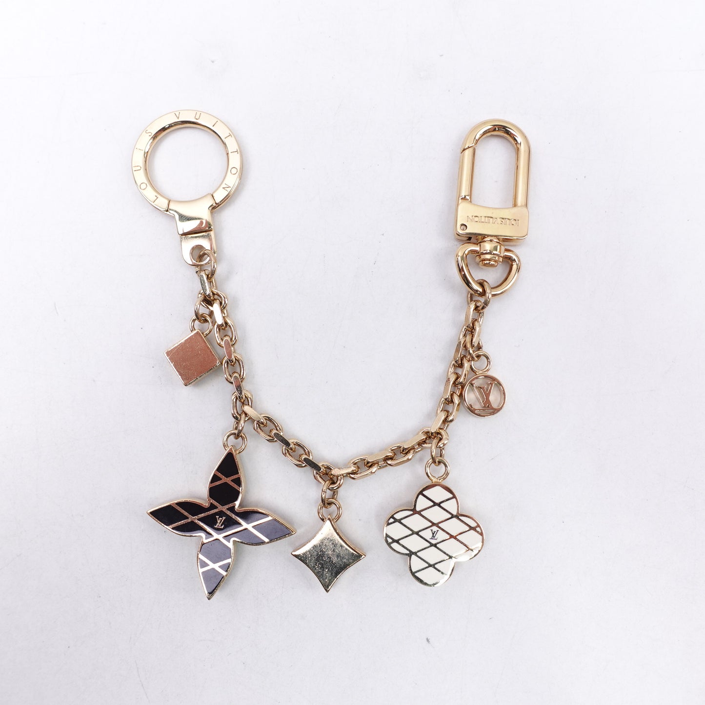 Pre-owned Gold-tone Metal Bag Charm
