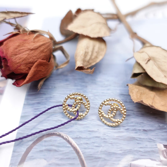 Pre-owned Chanel Gold Metal Earrings