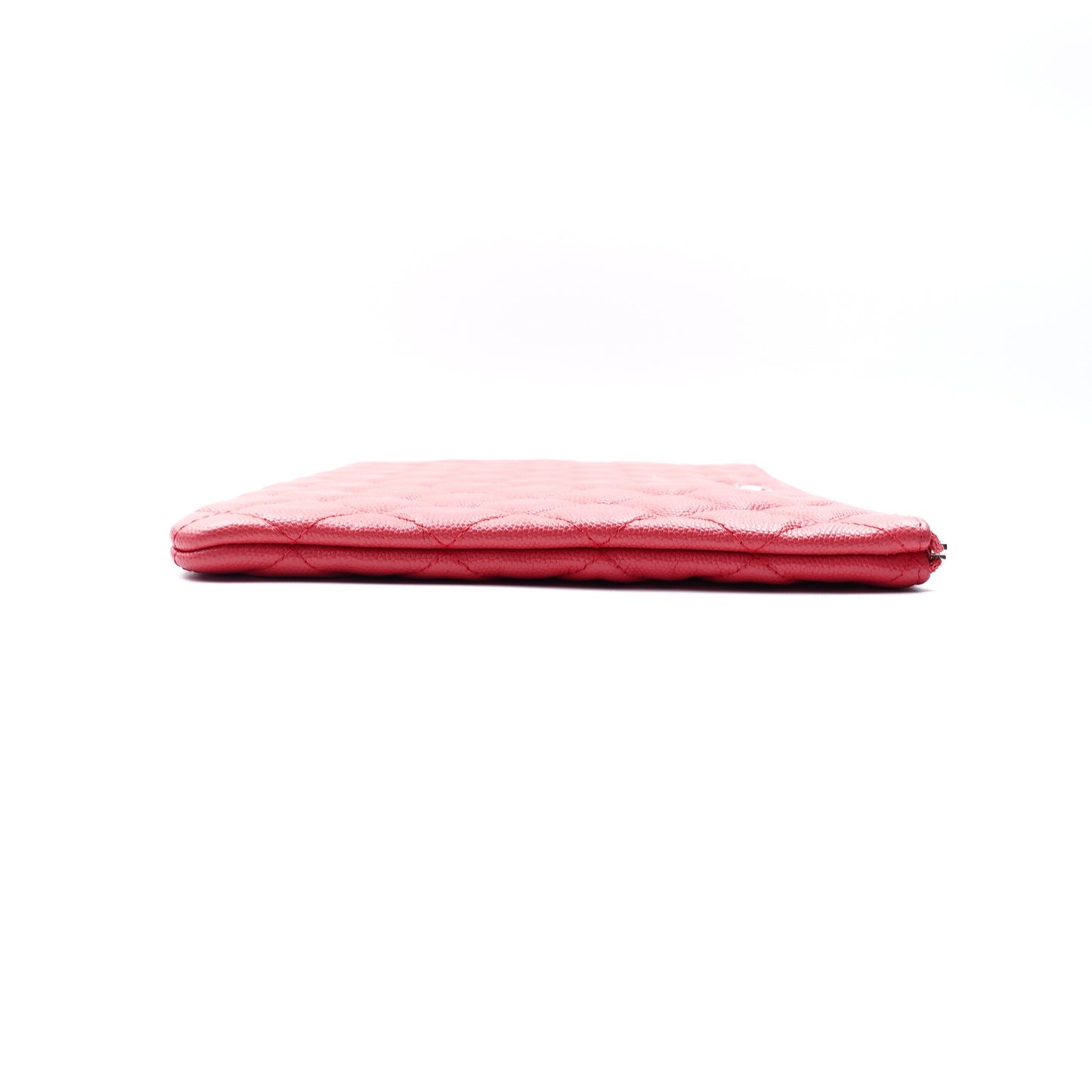 Pre-owned Chanel Pink Calfskin Clutch Bag T10235015