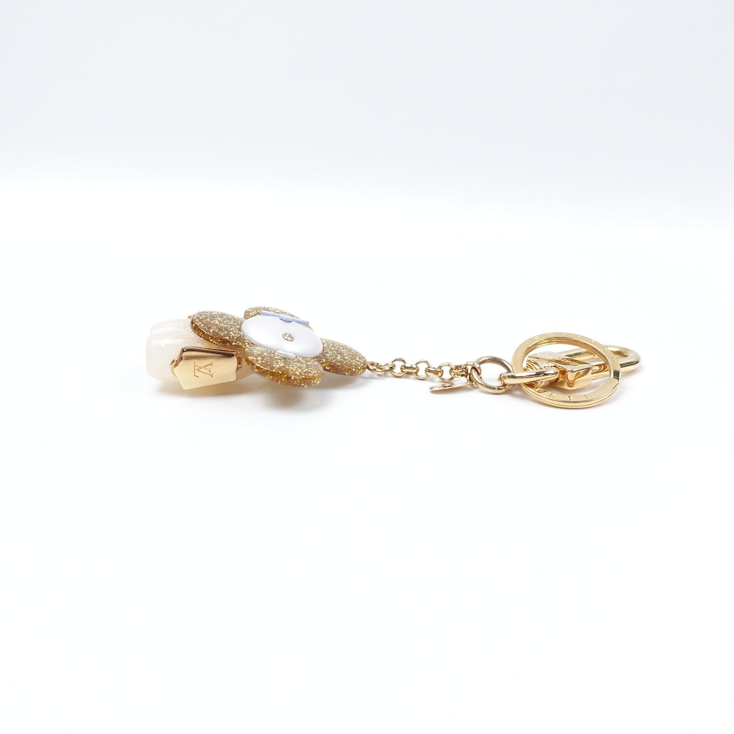 Pre-owned Louis Vuitton Vivinne Gold Bag Charm