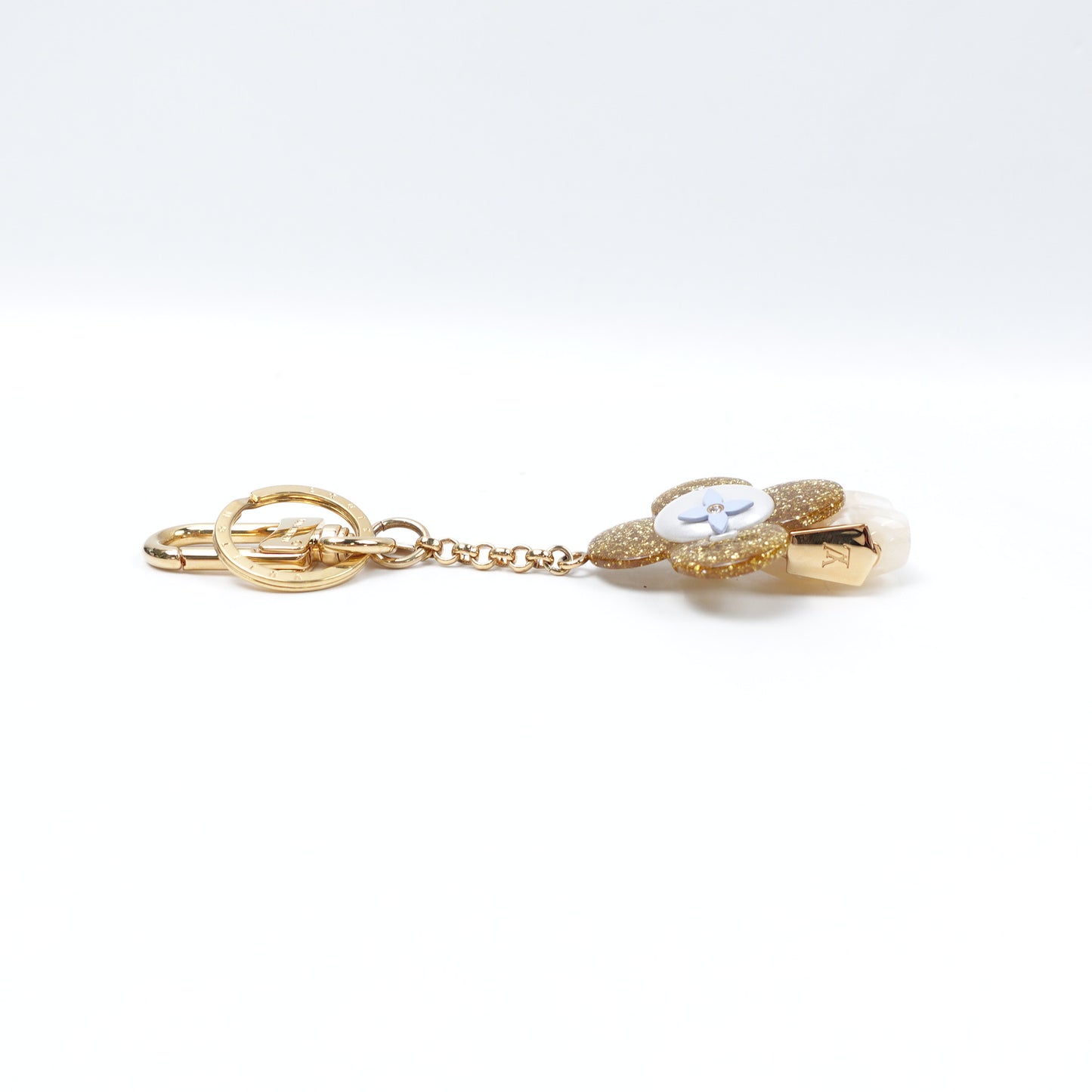 Pre-owned Louis Vuitton Vivinne Gold Bag Charm