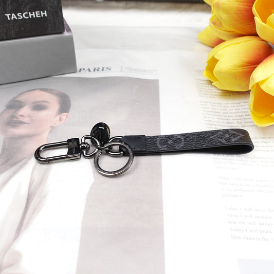 Pre-Owned Louis Vuitton Black Short Bag Charm