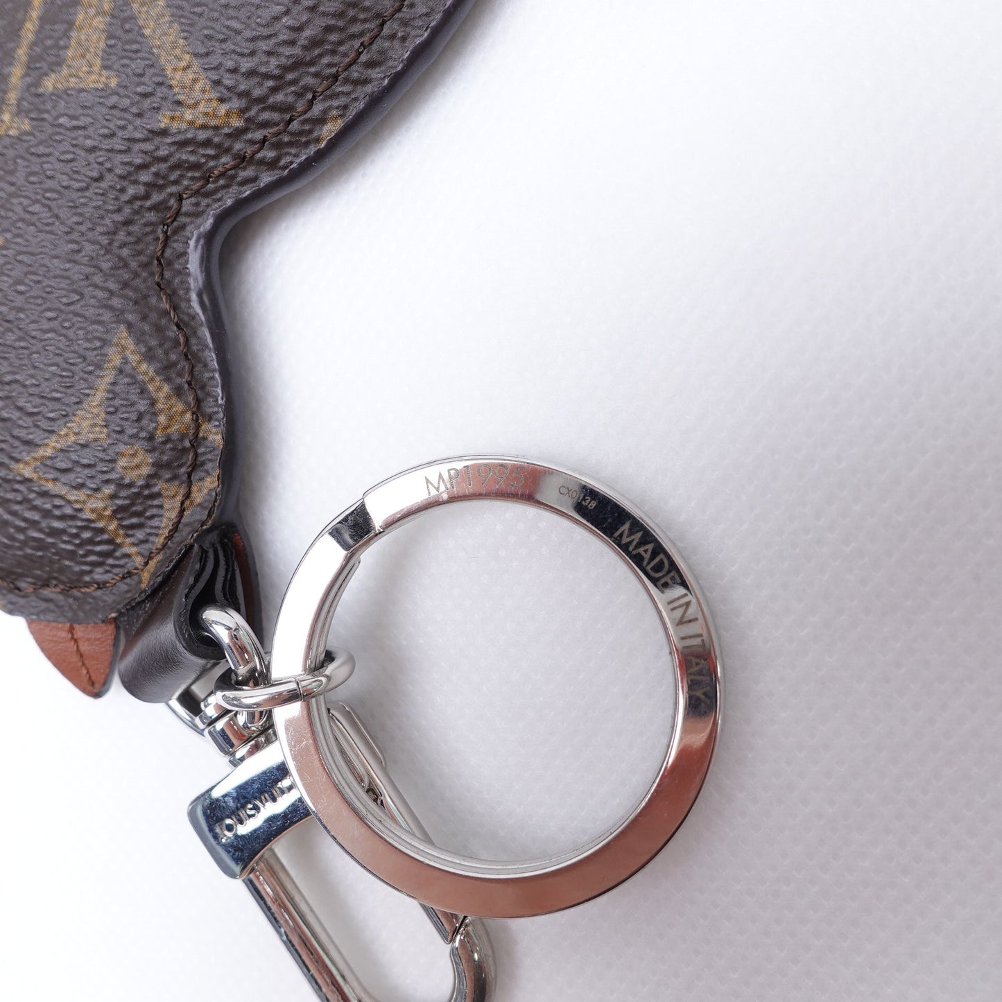 Pre-owned Louis Vuitton Monogram Dog Coated Canvas Bag Charm