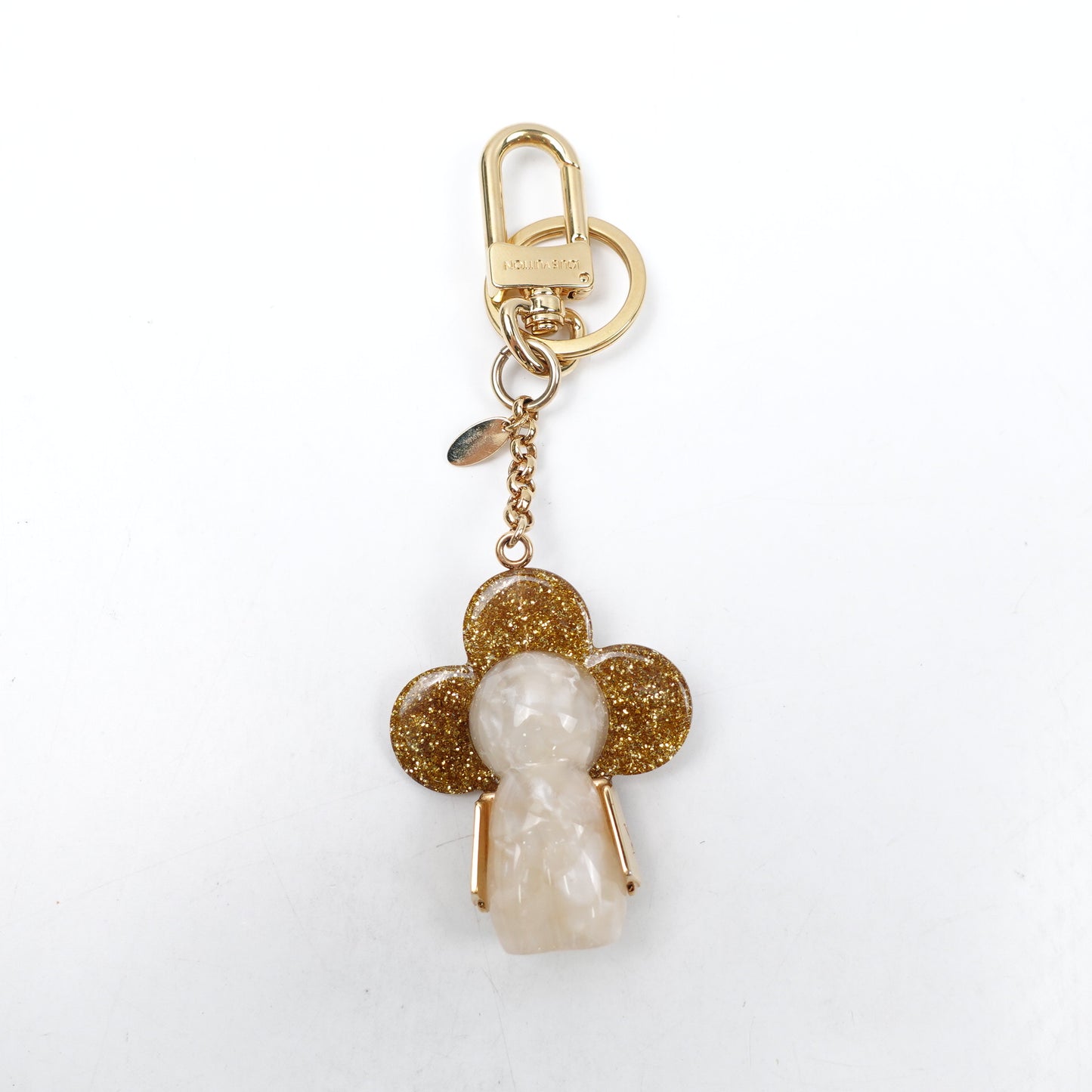 Pre-owned Louis Vuitton Vivinne Gold Bag Charm