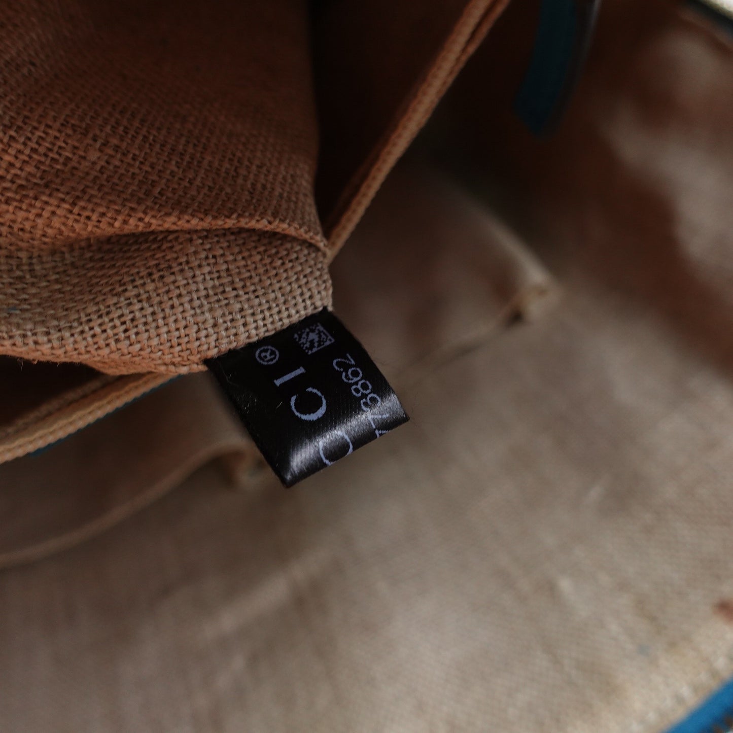 Pre-owned Gucci Microguccissima Dome Medium Blue Calfskin Shoulder Bag