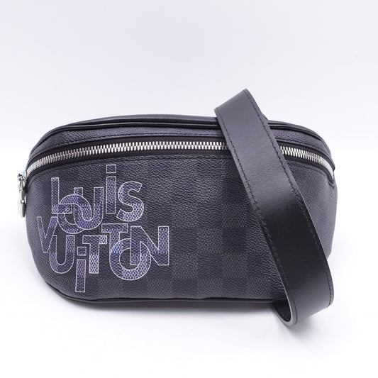Pre-owned Louis Vuitton Bumbag Damier Graphite Belt Bag