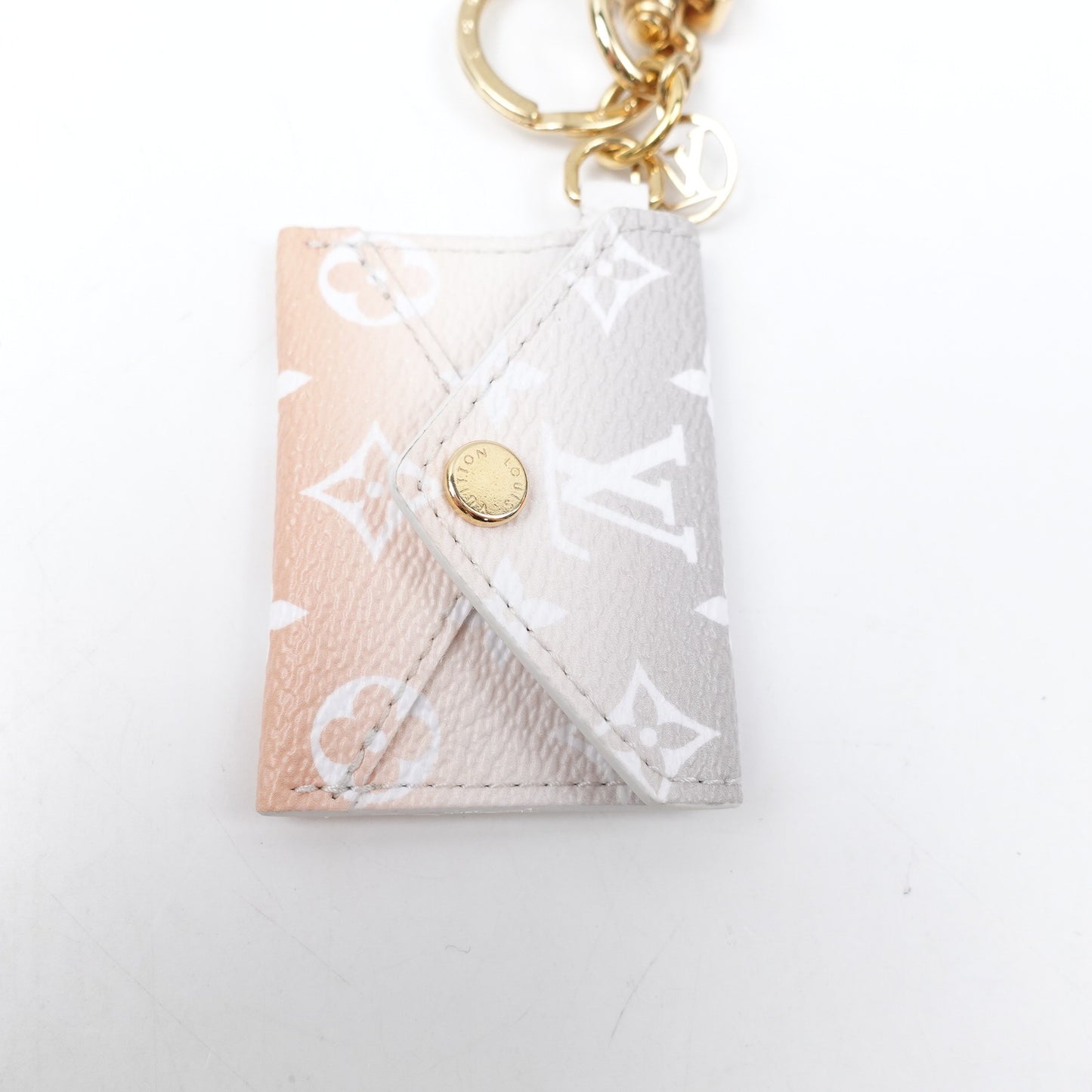 Pre-owned Louis Vuitton By The Pool Multicolor Coated Canvas Bag Charm