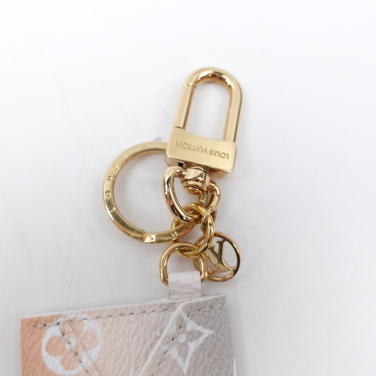 Pre-owned Louis Vuitton By The Pool Multicolor Coated Canvas Bag Charm