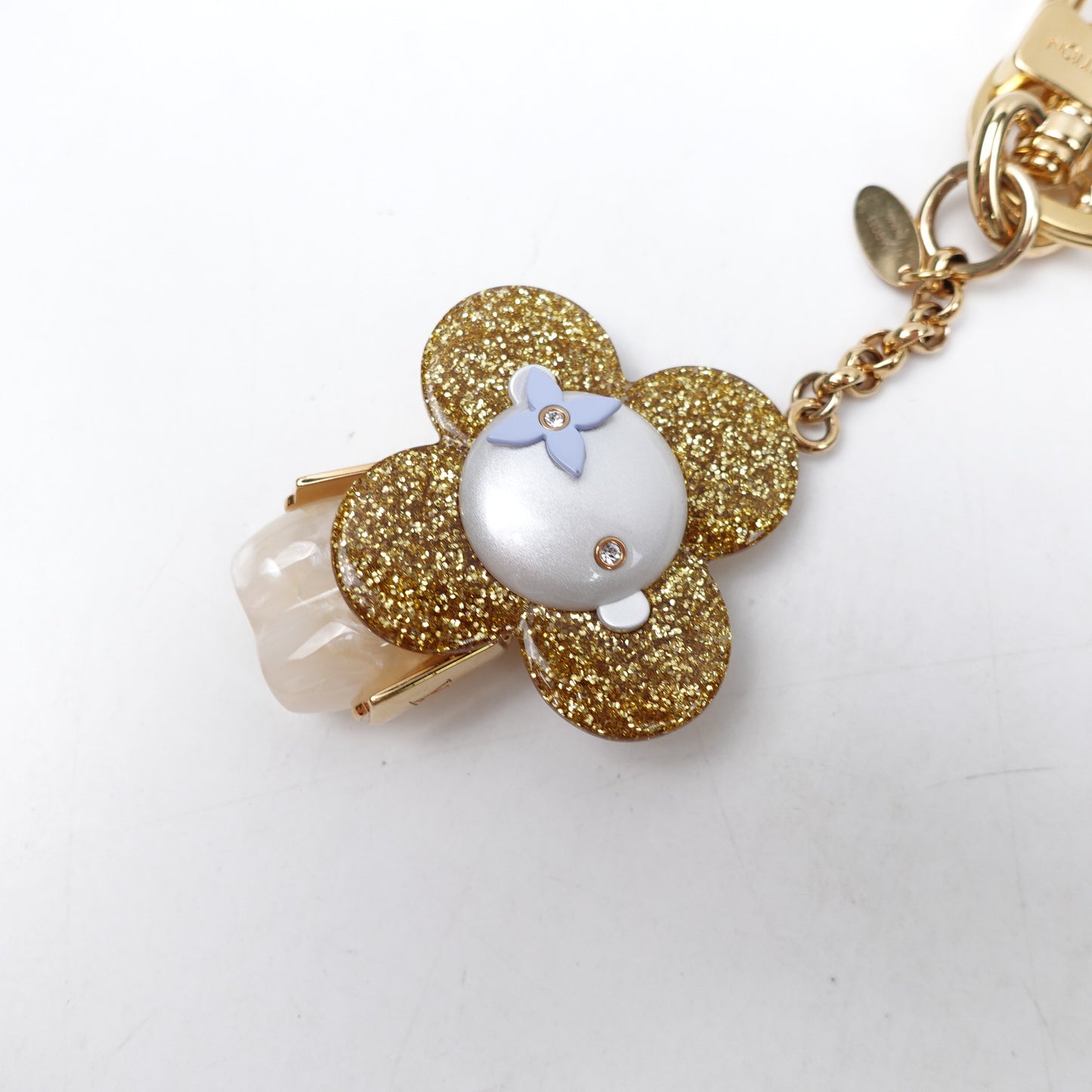 Pre-owned Louis Vuitton Vivinne Gold Bag Charm