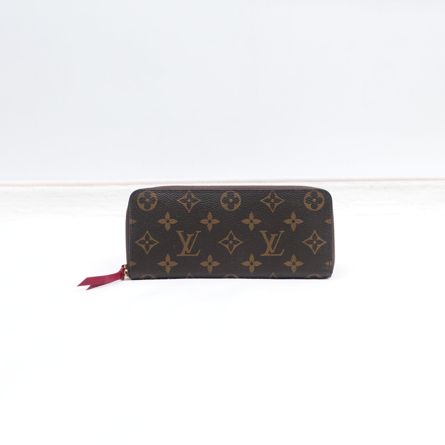 Pre-Owned Louis Vuitton Clemence Monogram Coated Canvas Wallet