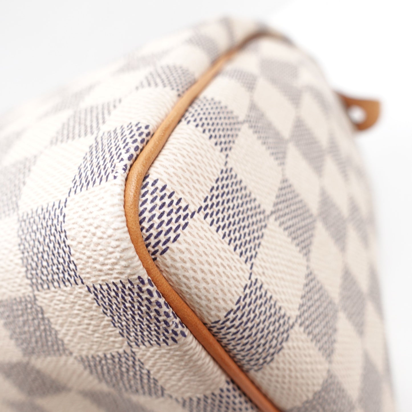 Pre-owned Louis Vuitton Speedy 30 Damier Azur Coated Canvas Handbag