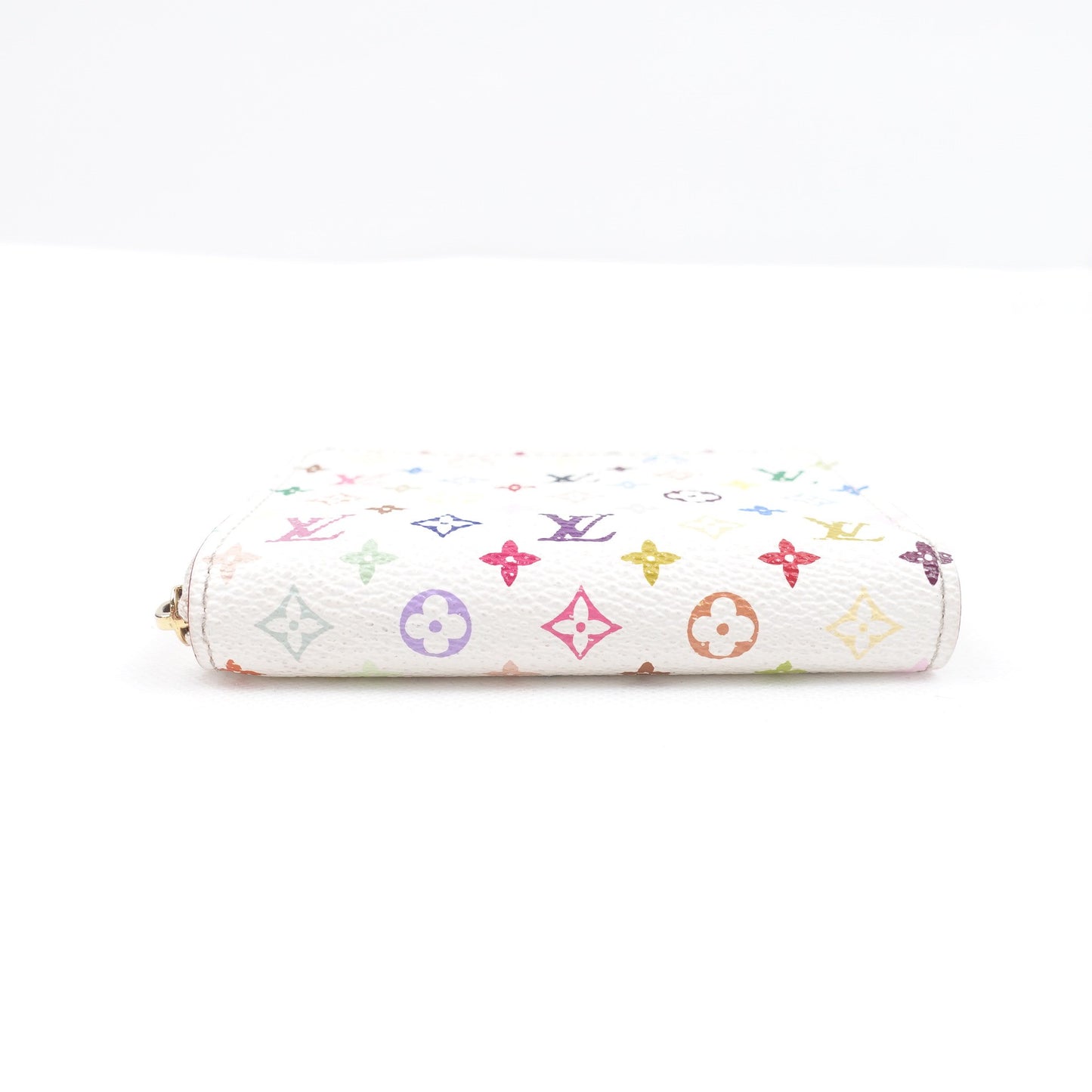 Pre-owned Louis Vuitton White Coated Canvas Wallet T10292092