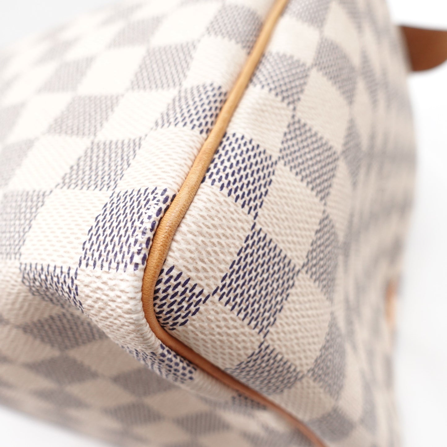 Pre-owned Louis Vuitton Speedy 30 Damier Azur Coated Canvas Handbag