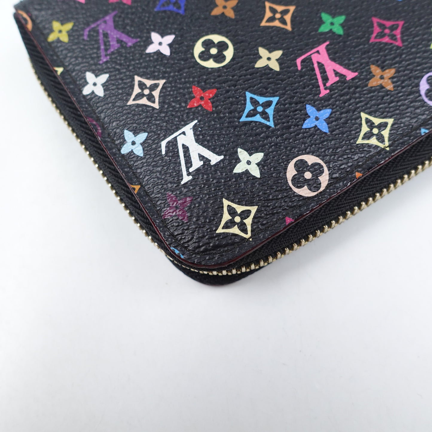 Pre-Owned Louis Vuitton Multicolored Murakami Nor Zippy Wallet