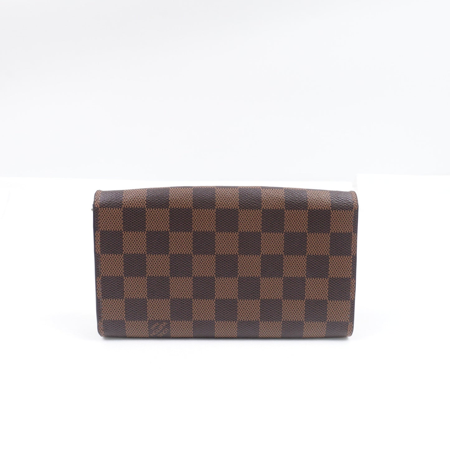 Pre-owned Louis Vuitton Croisette Damier Ebene Coated Canvas Shoulder Bag