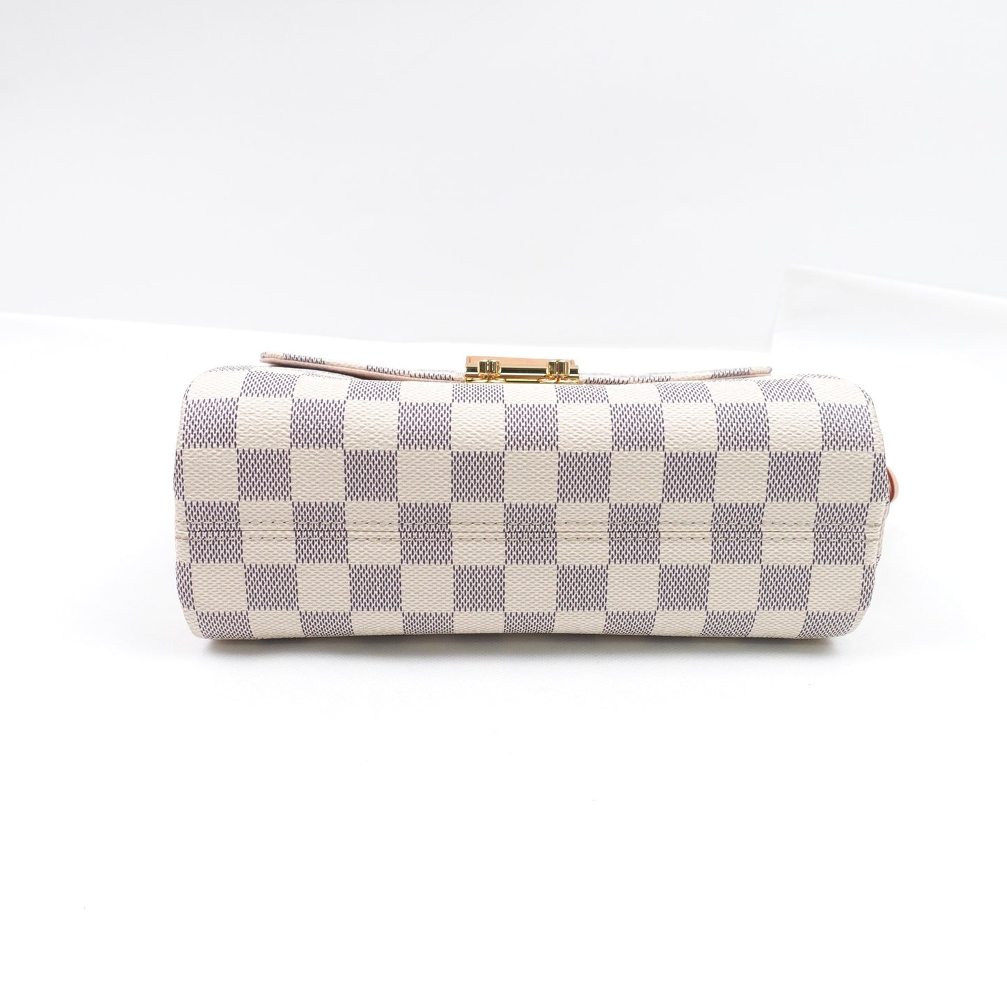 Pre-owned Louis Vuitton Croisette Damier Azur Coated Canvas Shoulder Bag T10311238