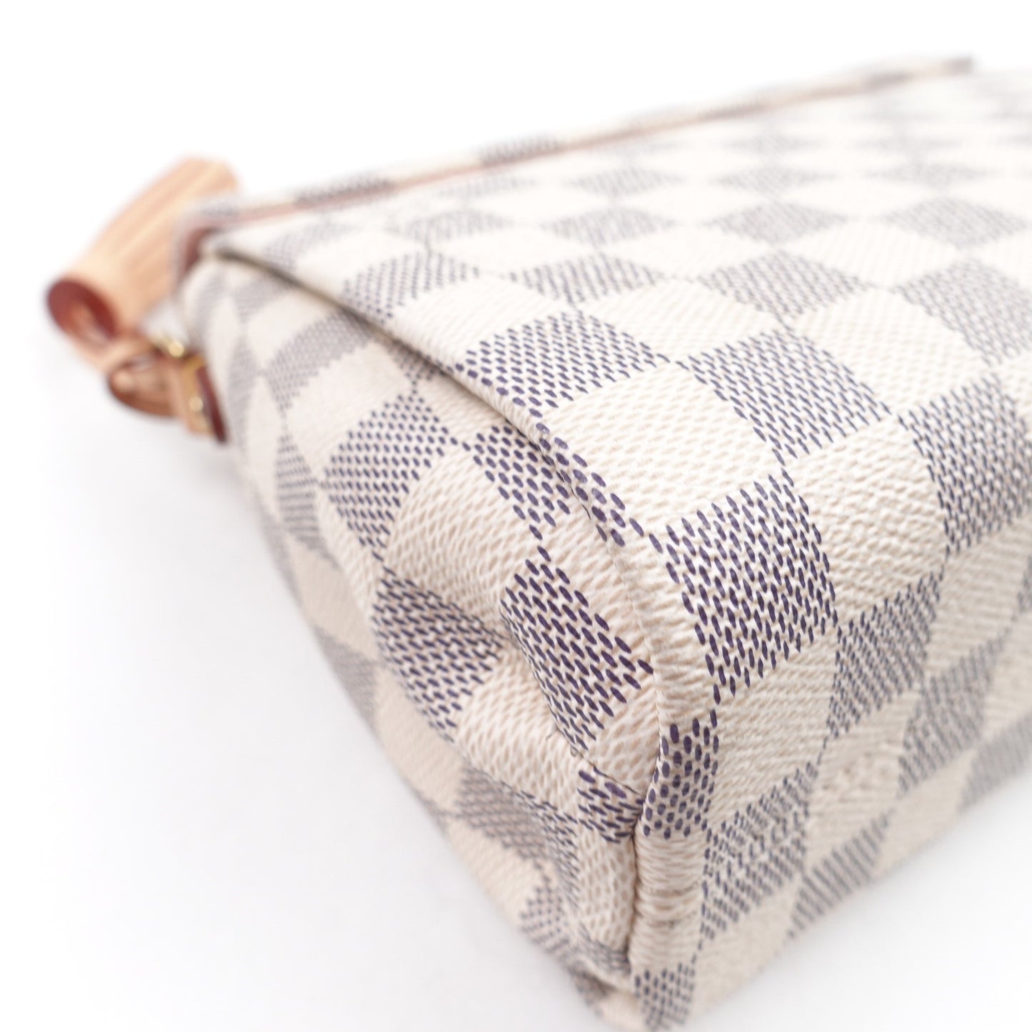 Pre-owned Louis Vuitton Croisette Damier Azur Coated Canvas Shoulder Bag T10311238