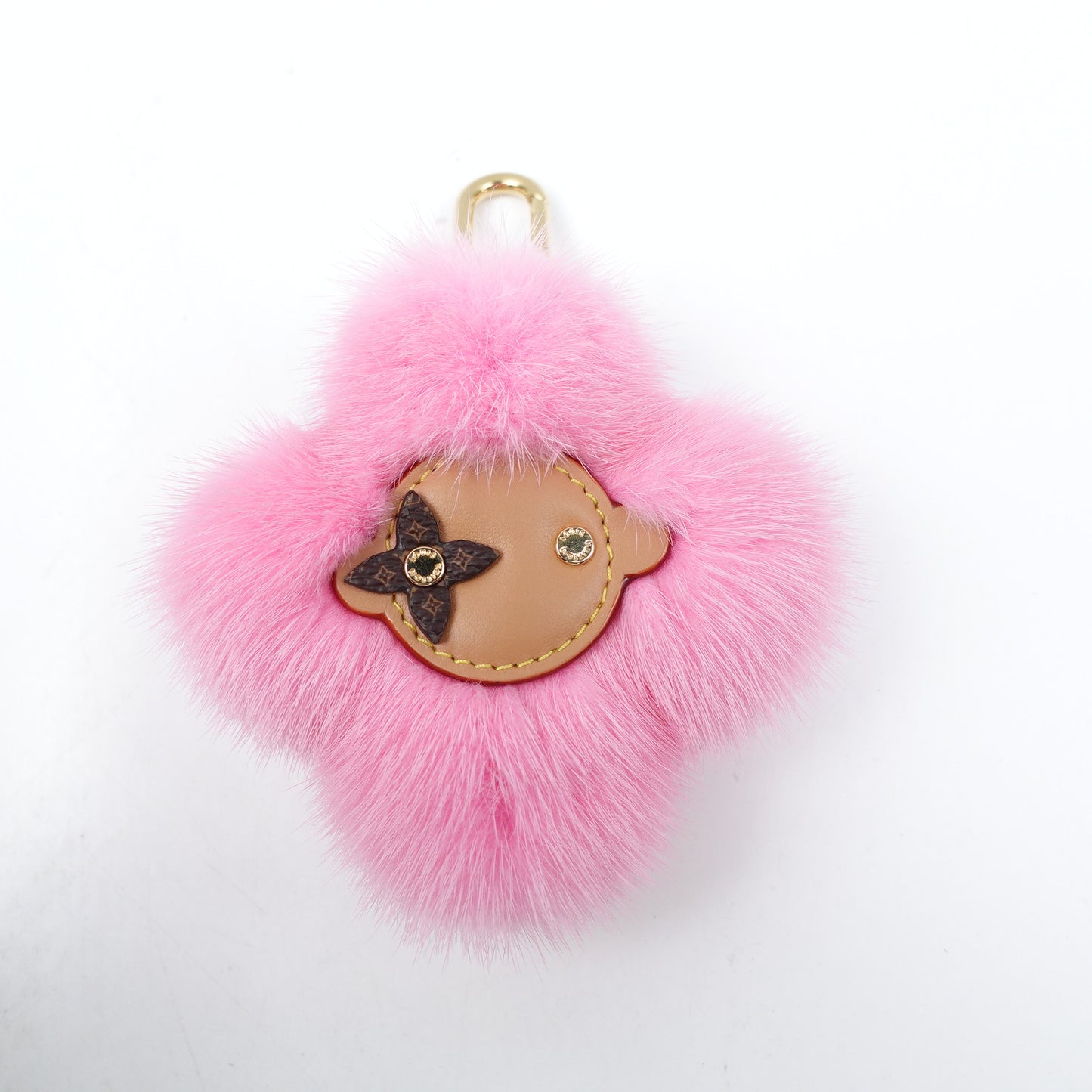 Pre-Owned Louis Vuitton Pink Flour Bag Charm