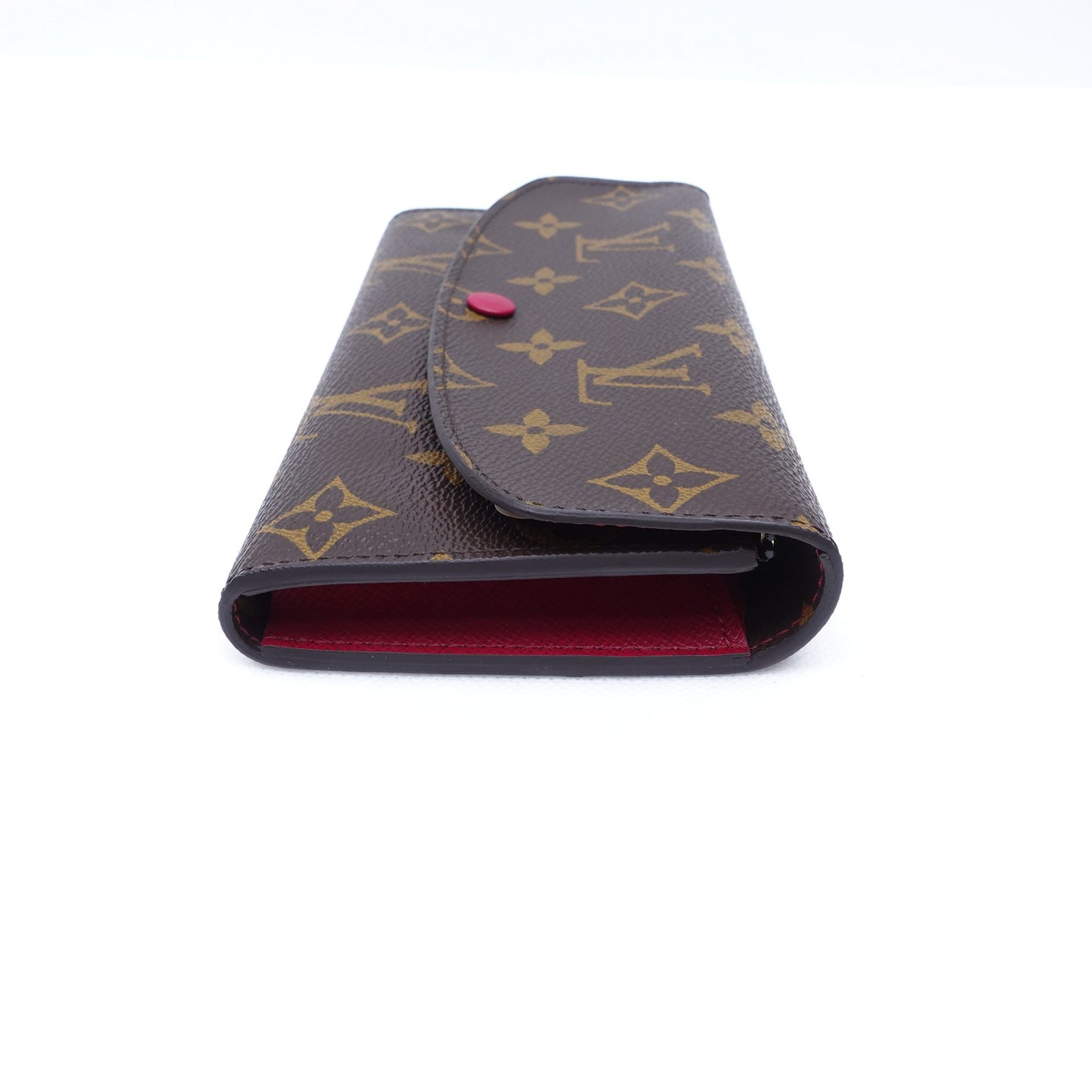 Pre-owned Louis Vuitton Emilie Monogram Coated Canvas Long Wallet