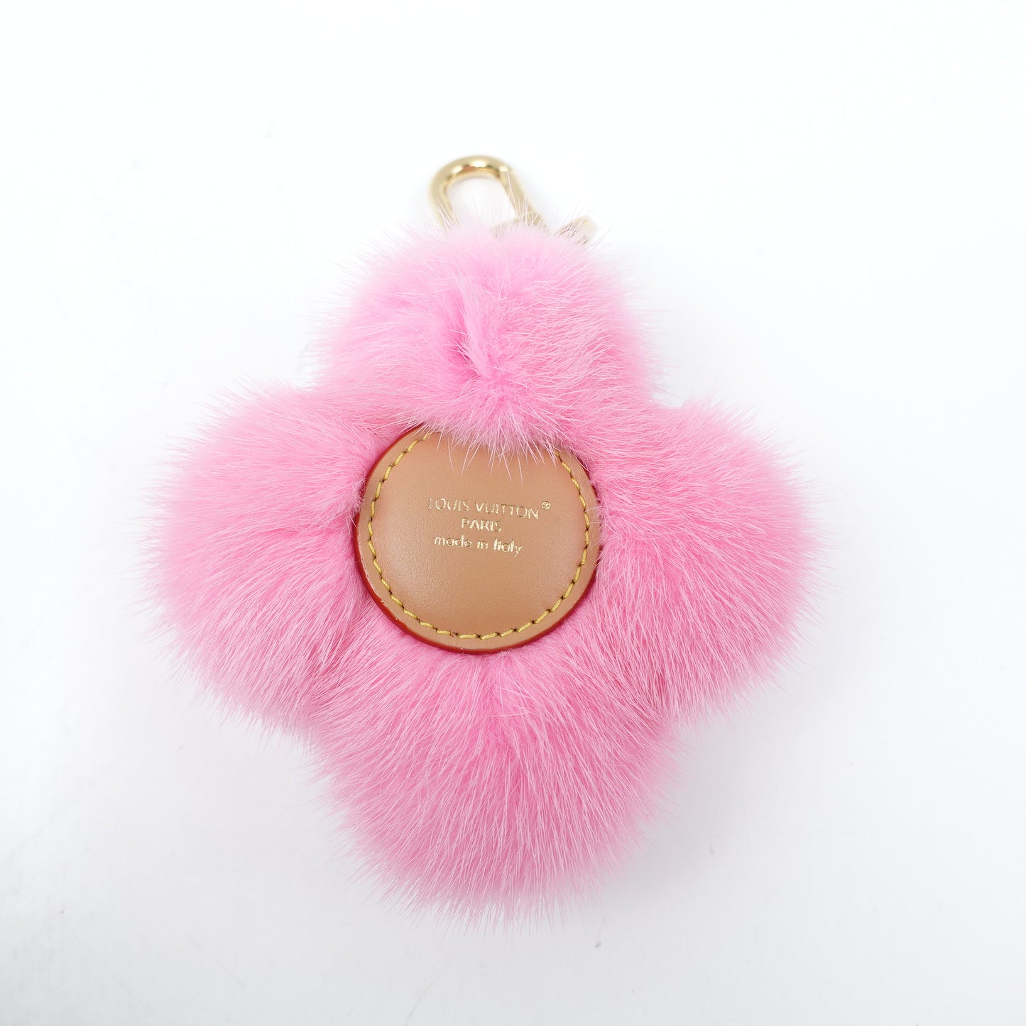Pre-Owned Louis Vuitton Pink Flour Bag Charm