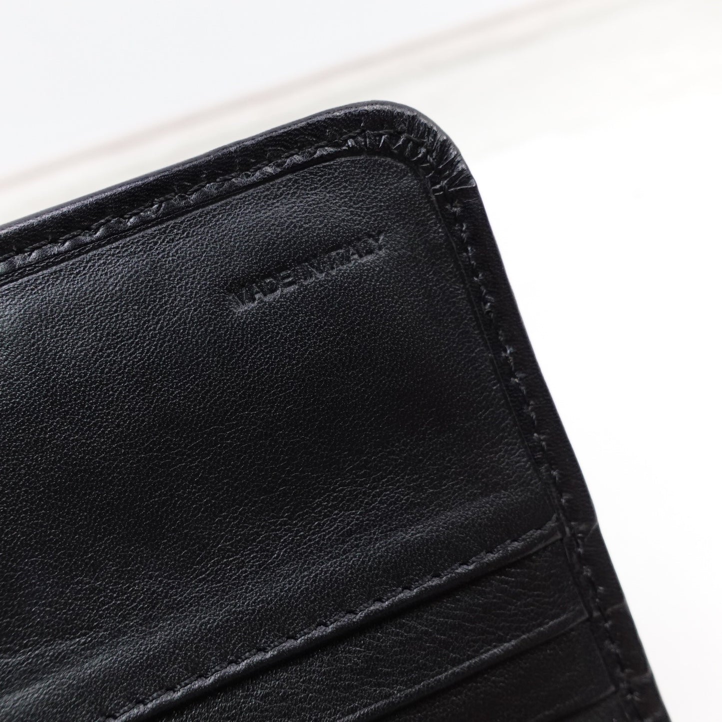 Pre-owned Burberry Black Canvas Long Wallet