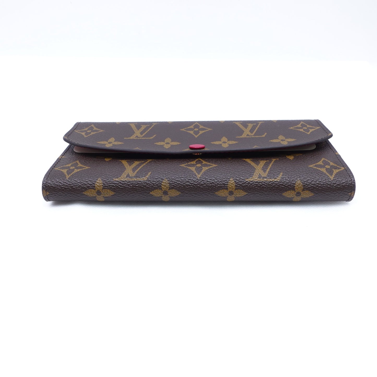 Pre-owned Louis Vuitton Emilie Monogram Coated Canvas Long Wallet