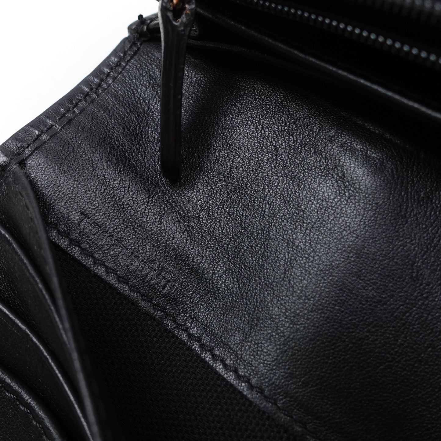 Pre-owned Burberry Black Canvas Long Wallet