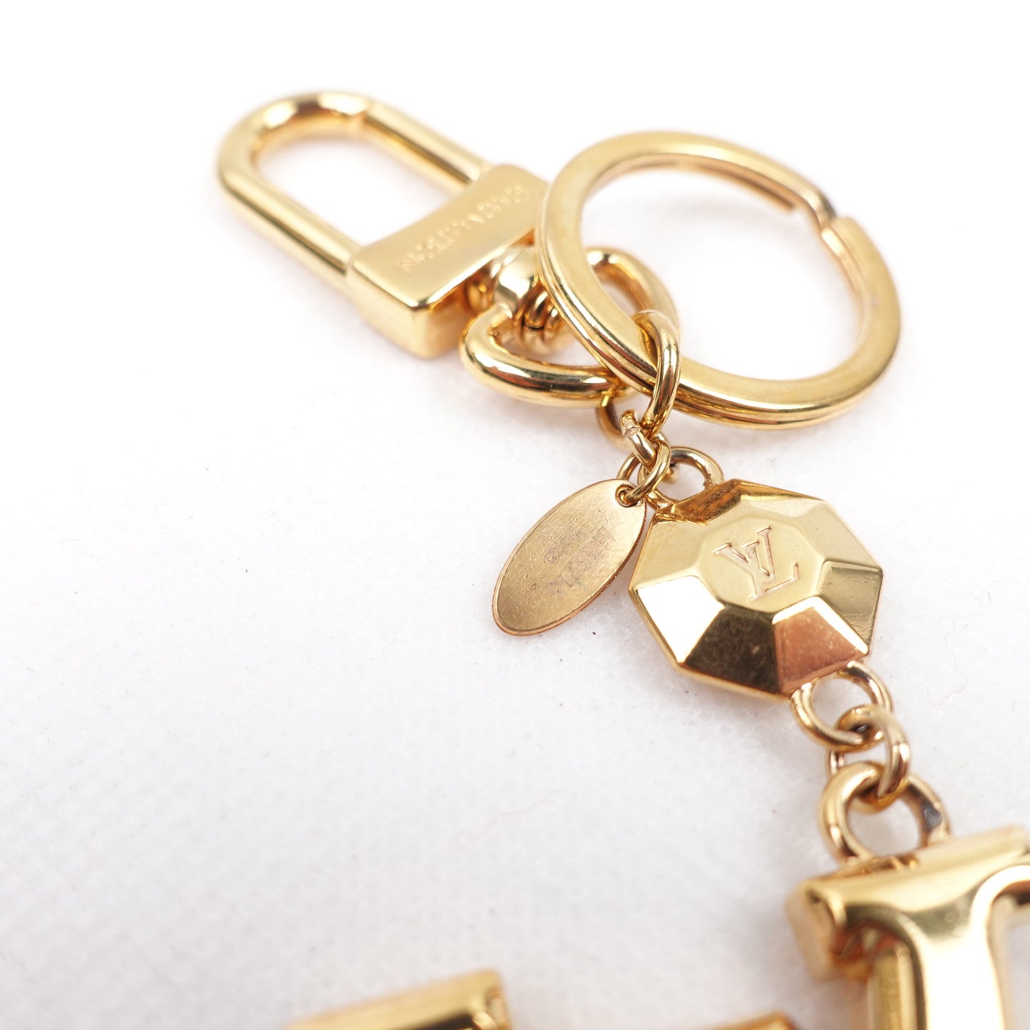 Pre-Owned Louis Vuitton Gold Tone Bag Charm