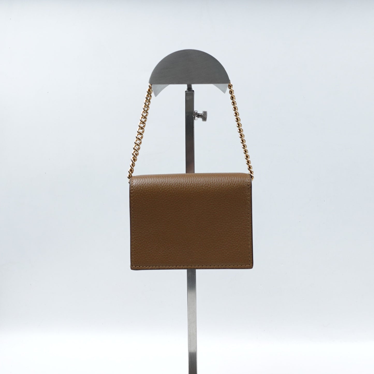 Pre-Owned Gucci Zumi Brown Calfskin Shoulder Bag