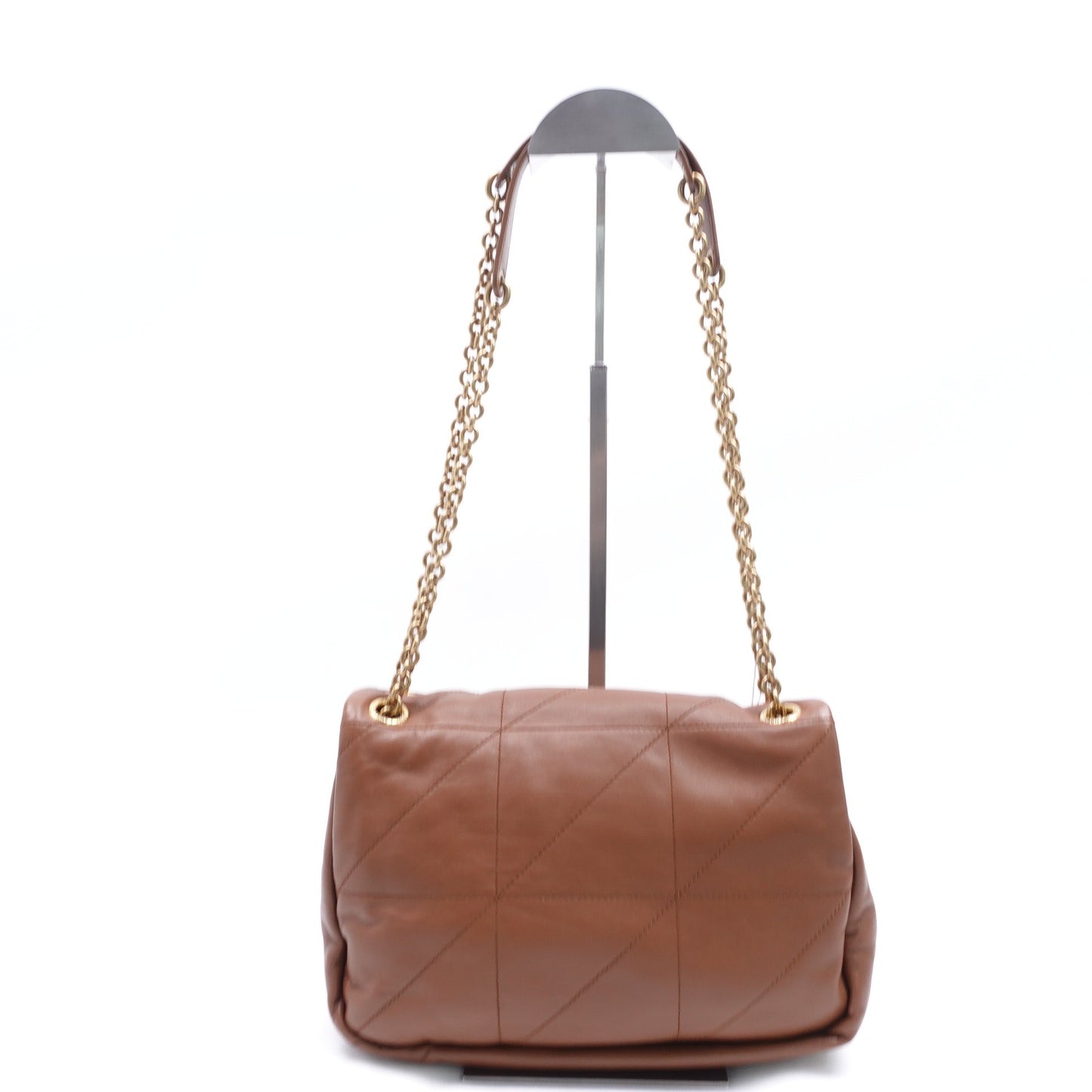 Pre-owned Saint Laurent Jamie Brown Lambskin Shoulder Bag T10305903