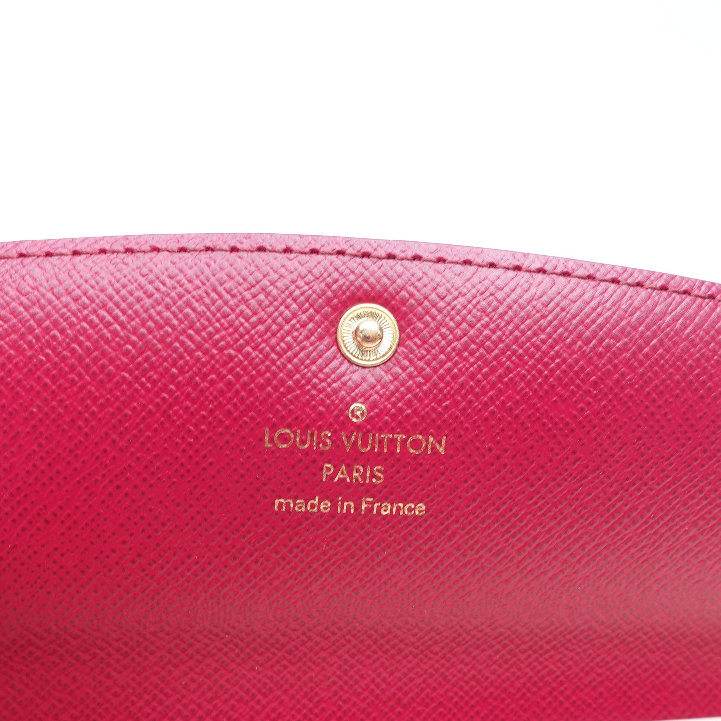 Pre-owned Louis Vuitton Emilie Monogram Coated Canvas Long Wallet