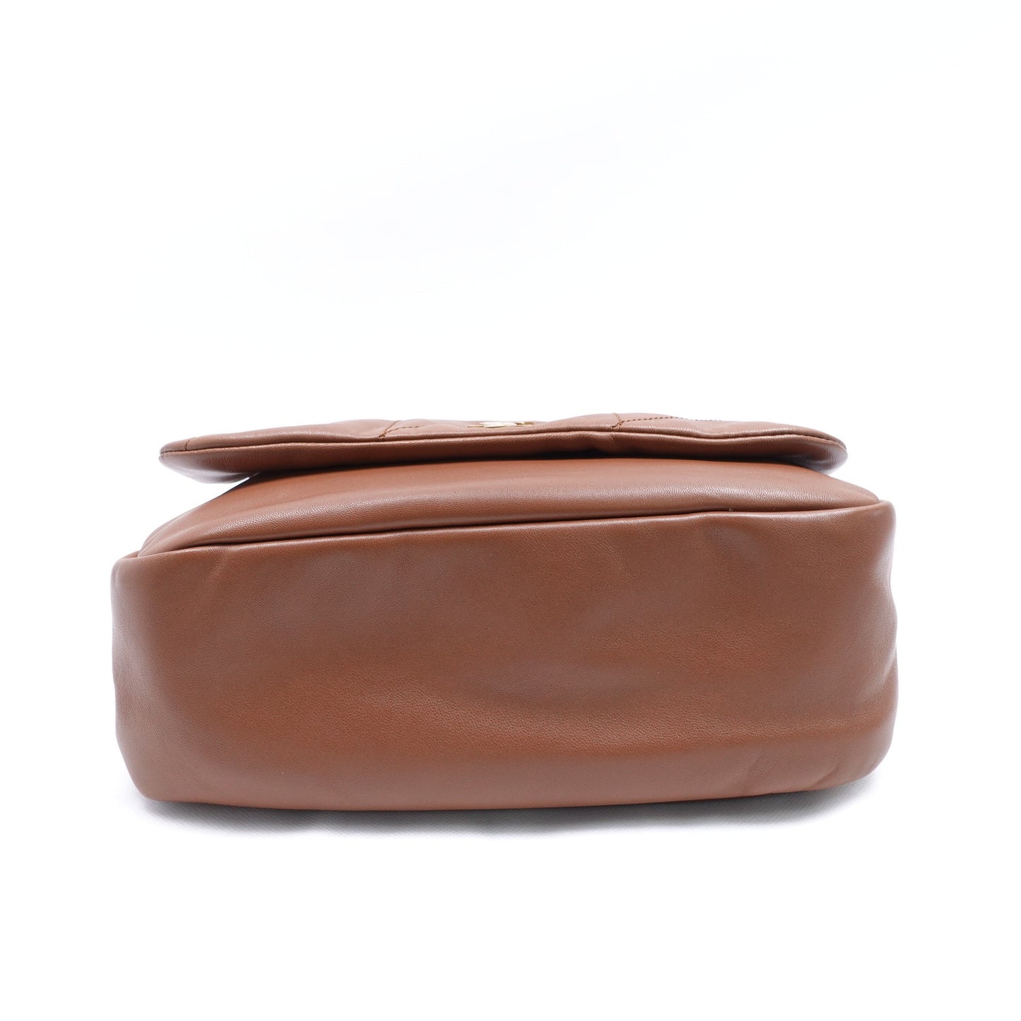 Pre-owned Saint Laurent Jamie Brown Lambskin Shoulder Bag T10305903