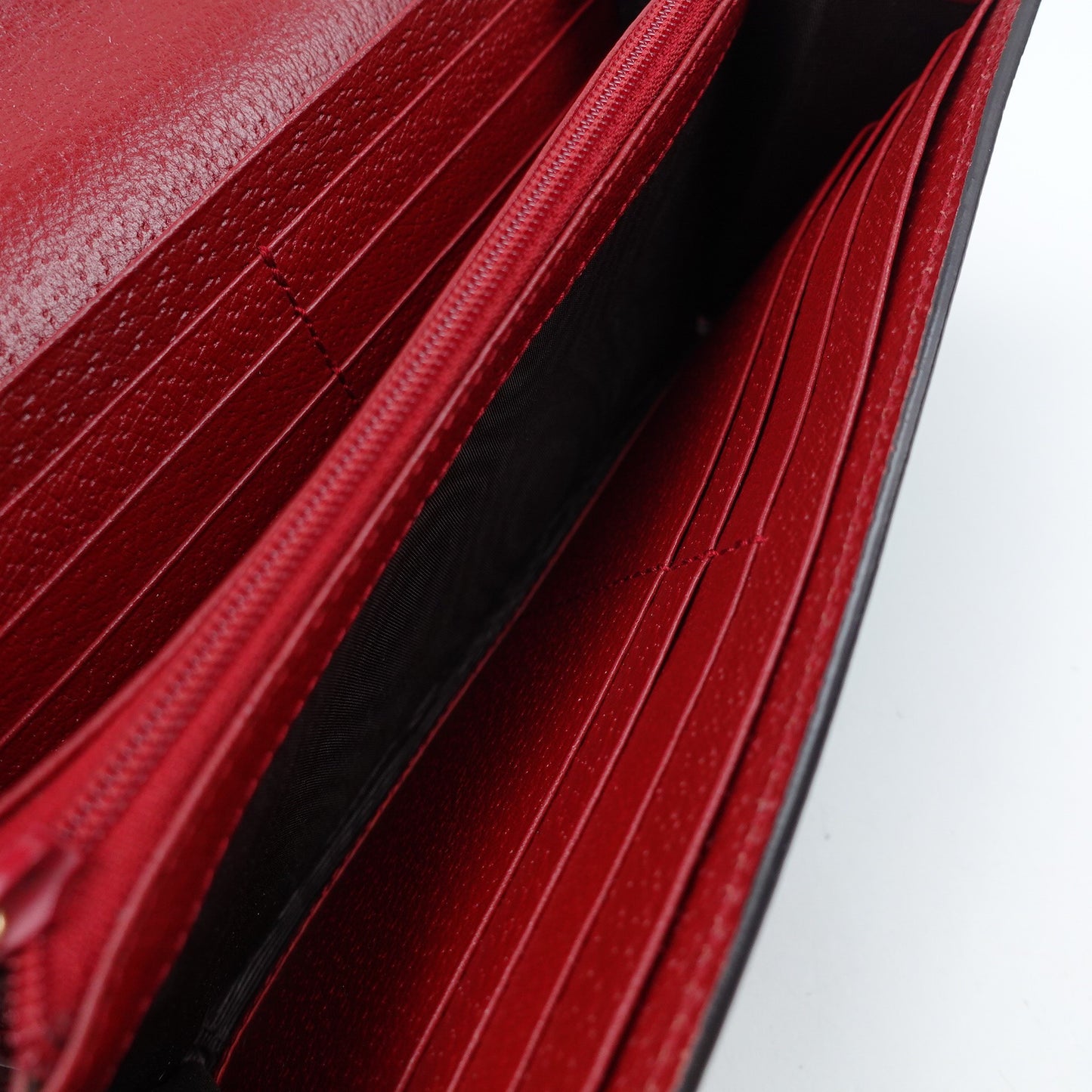 Pre-owned Gucci Brown Coated Canvas Long Wallet