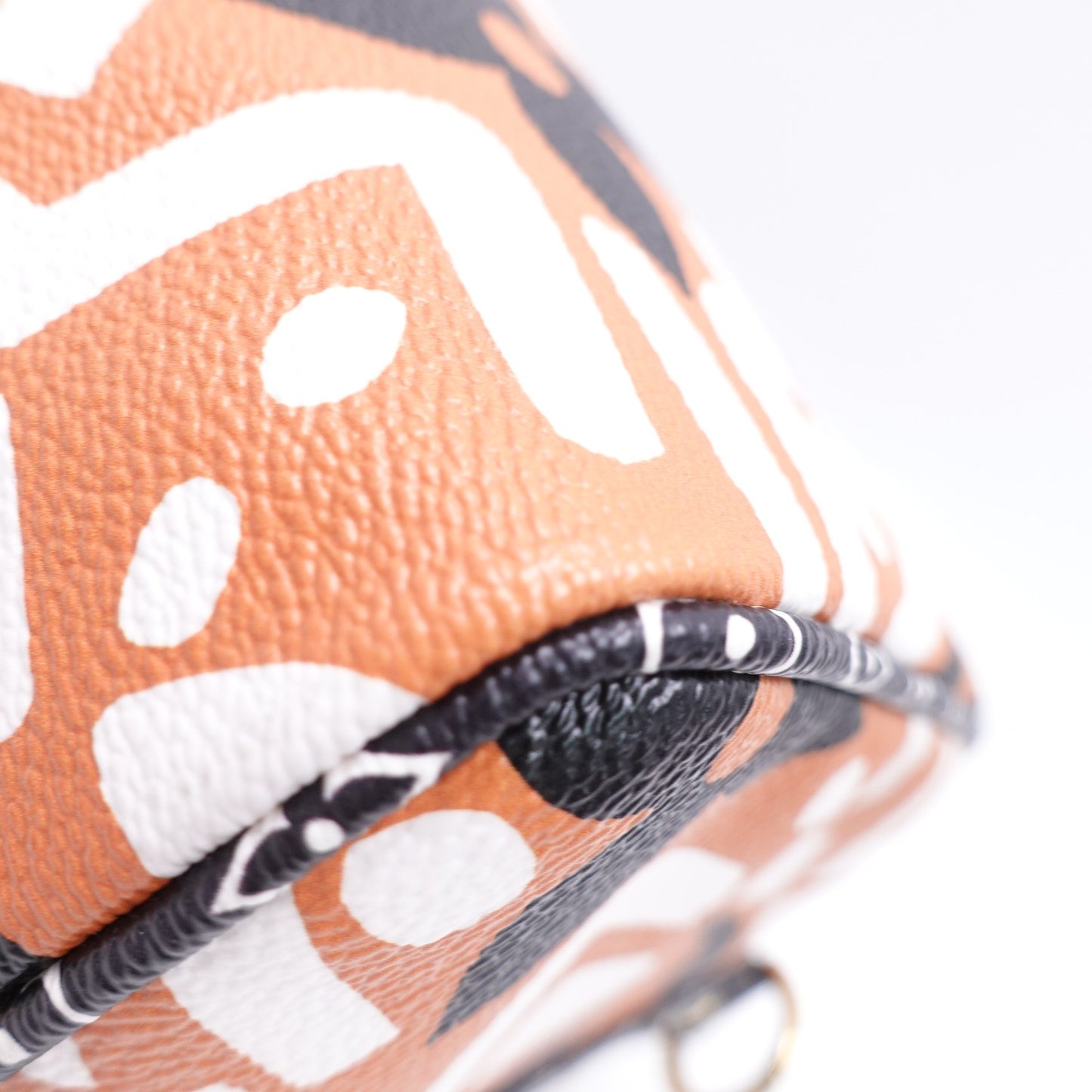 Pre-owned Louis Vuitton Speedy 25 White&Brown Coated Canvas Shoulder Bag