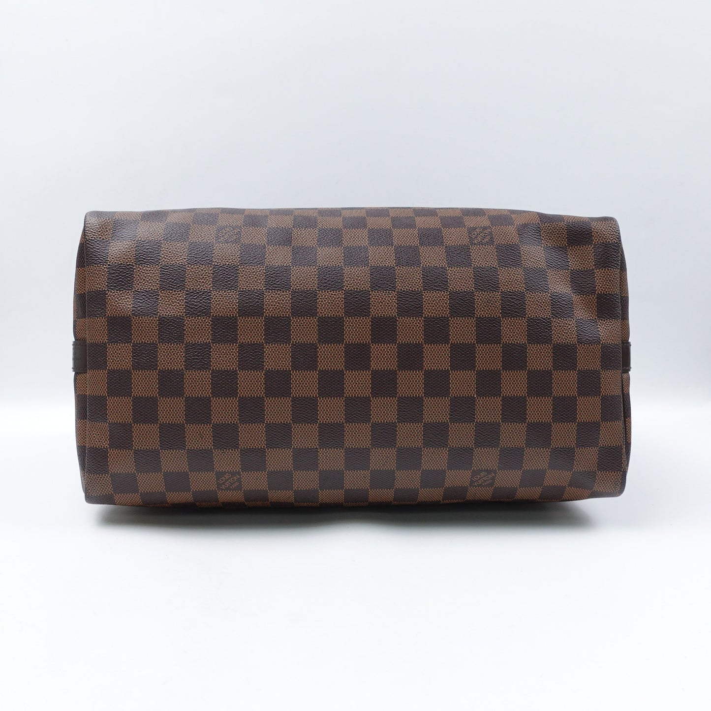 Pre-owned Louis Vuitton Speedy 35 Damier Ebene Coated Canvas Shoulder Bag