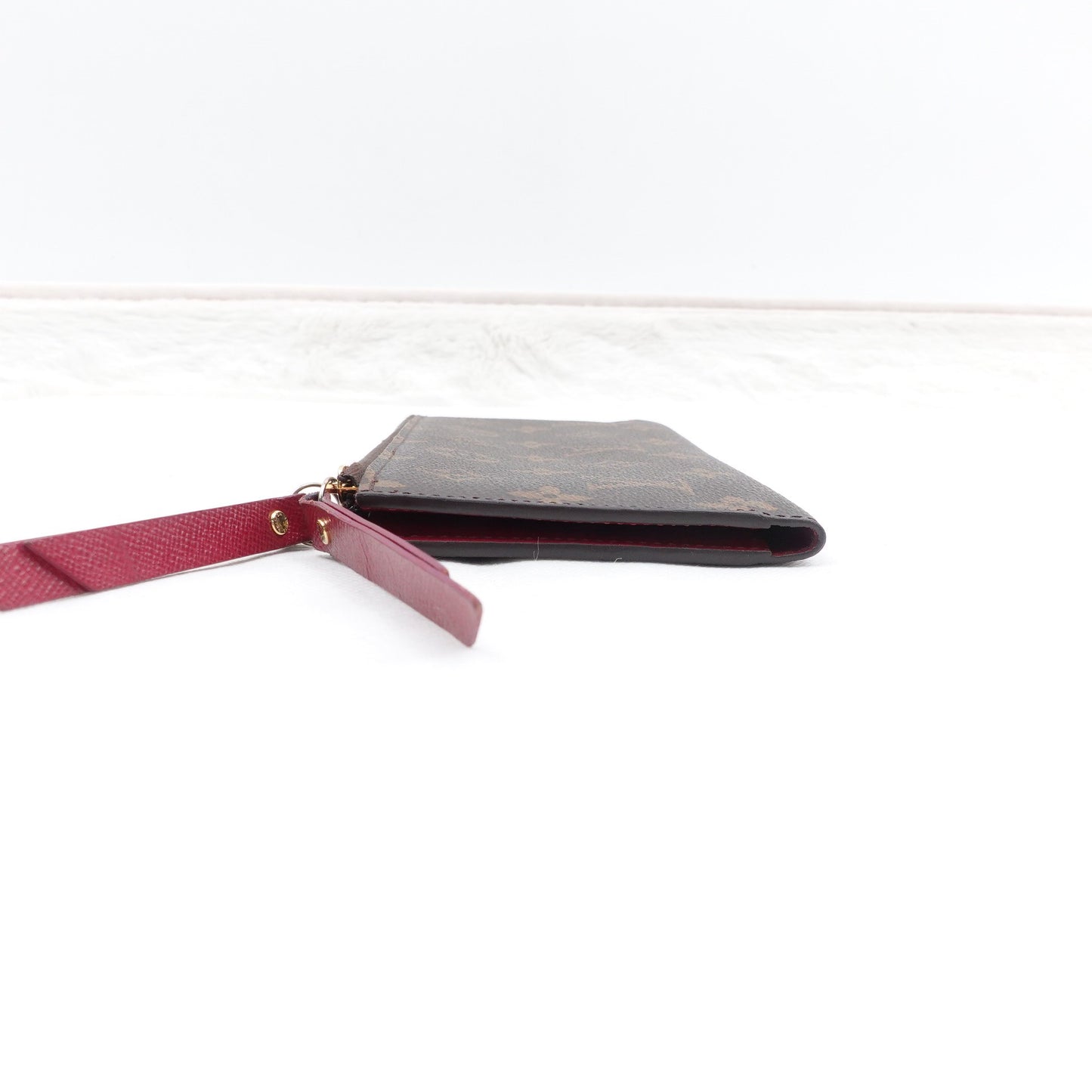 Pre-owned Louis Vuitton Adele Monogram Coated Canvas Long Wallet