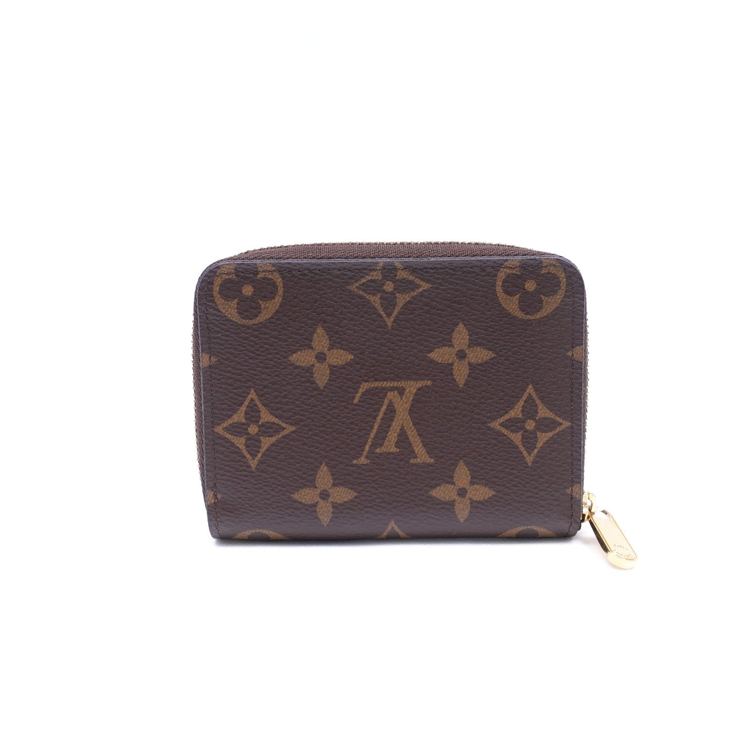 Pre- Owned Louis Vuitton Calfskin Brown Zippy Coin Purse  T10303747