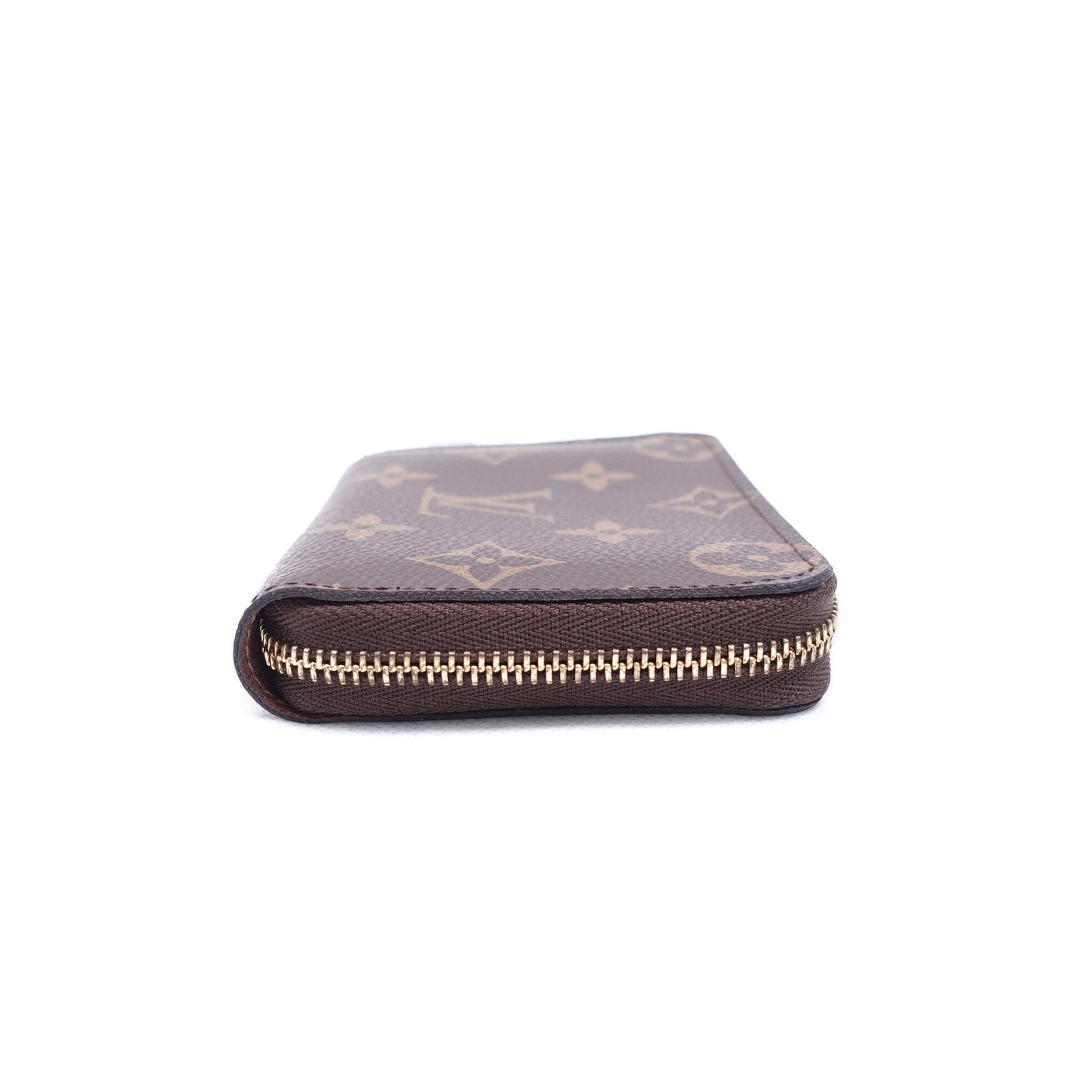 Pre- Owned Louis Vuitton Calfskin Brown Zippy Coin Purse  T10303747
