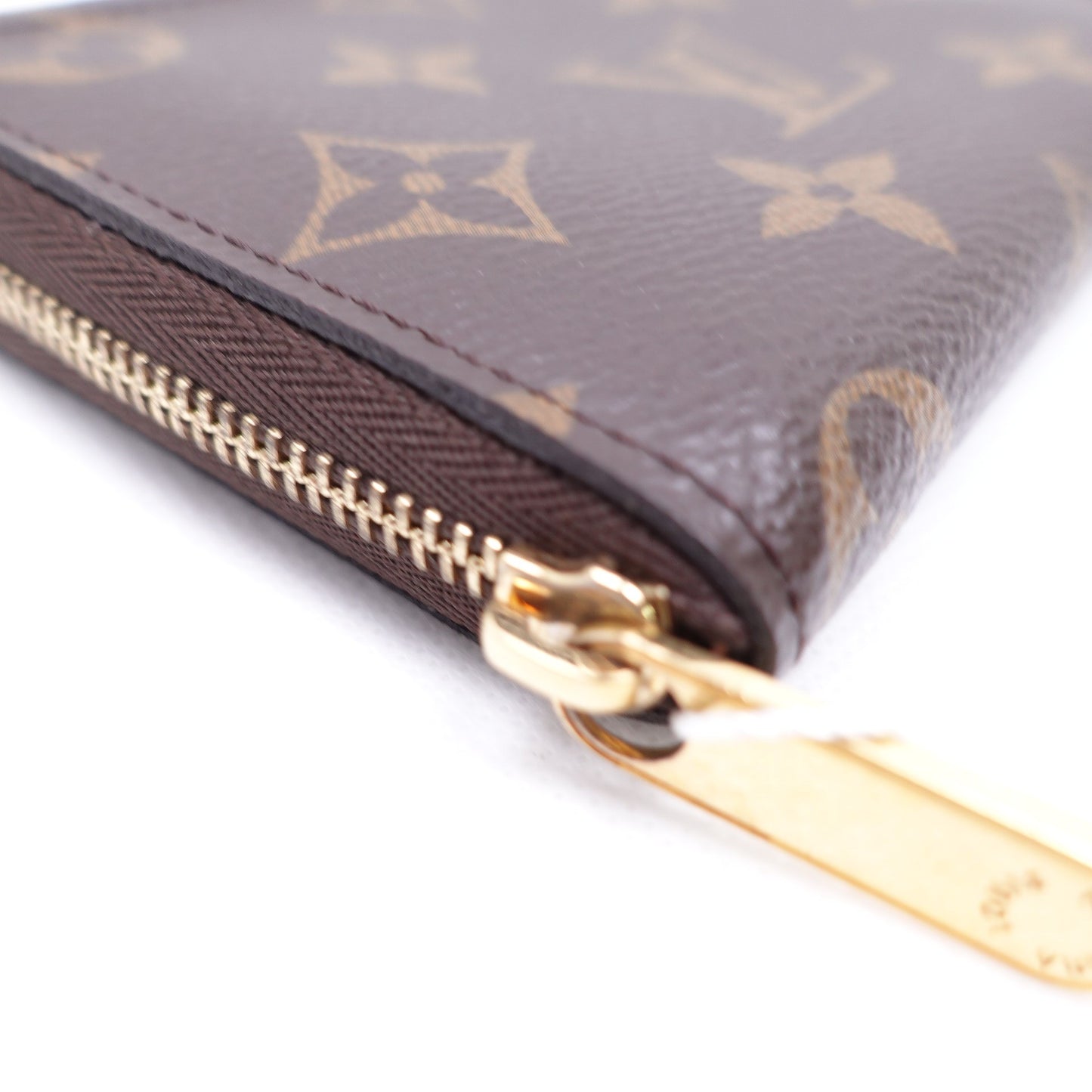 Pre- Owned Louis Vuitton Calfskin Brown Zippy Coin Purse  T10303747