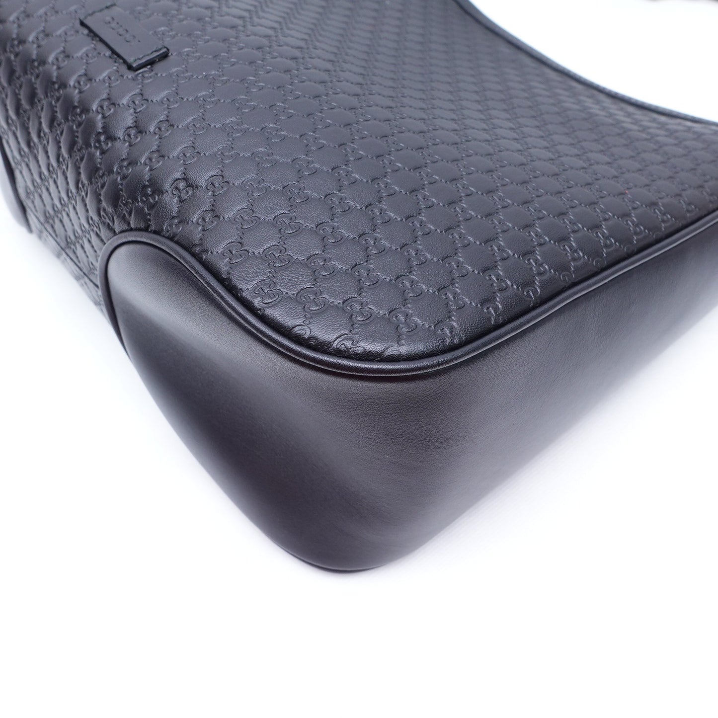 Pre-owned Gucci Black Calfskin Shoulder Bag T10317680