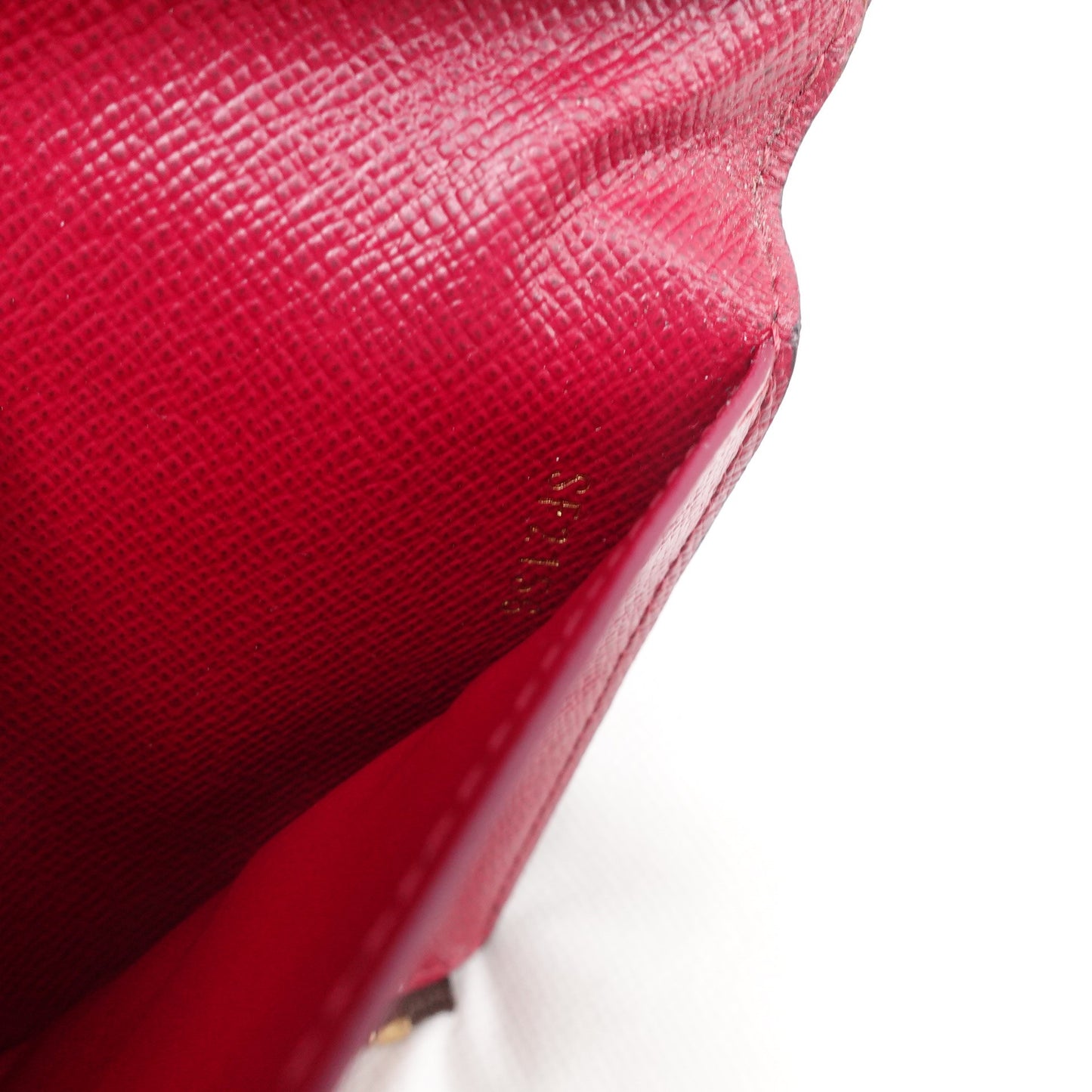 Pre-owned Louis Vuitton Adele Monogram Coated Canvas Long Wallet