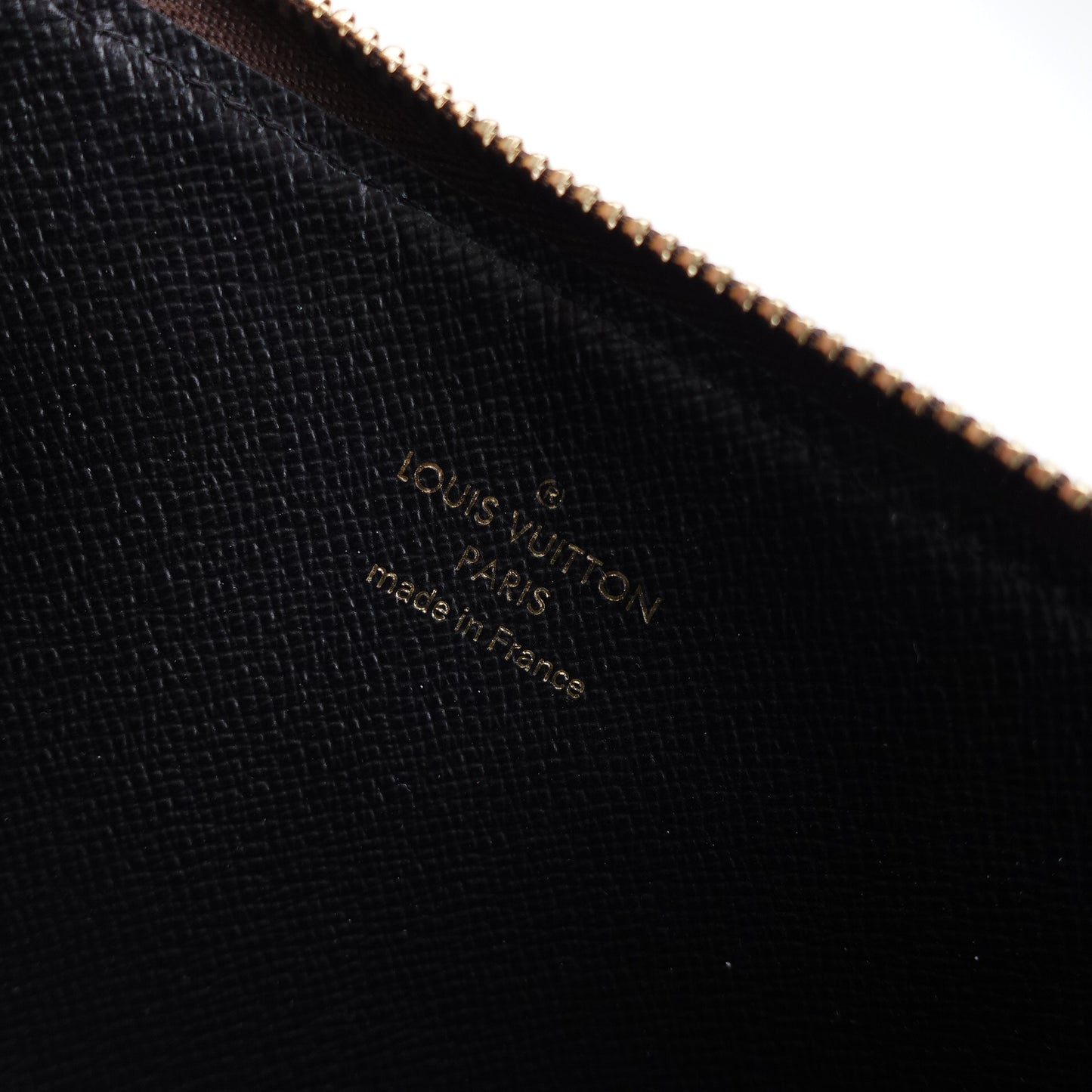 Pre-owned Louis Vuitton Trio Reverse Monogram Coated Canvas Clutch
