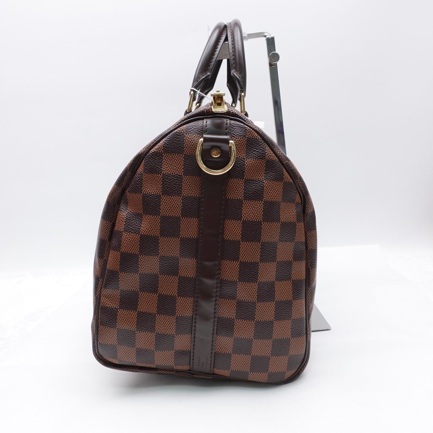 Pre-owned Louis Vuitton Speedy Bandoulière 30 Damier Ebene Coated Canvas Shoulder Bag