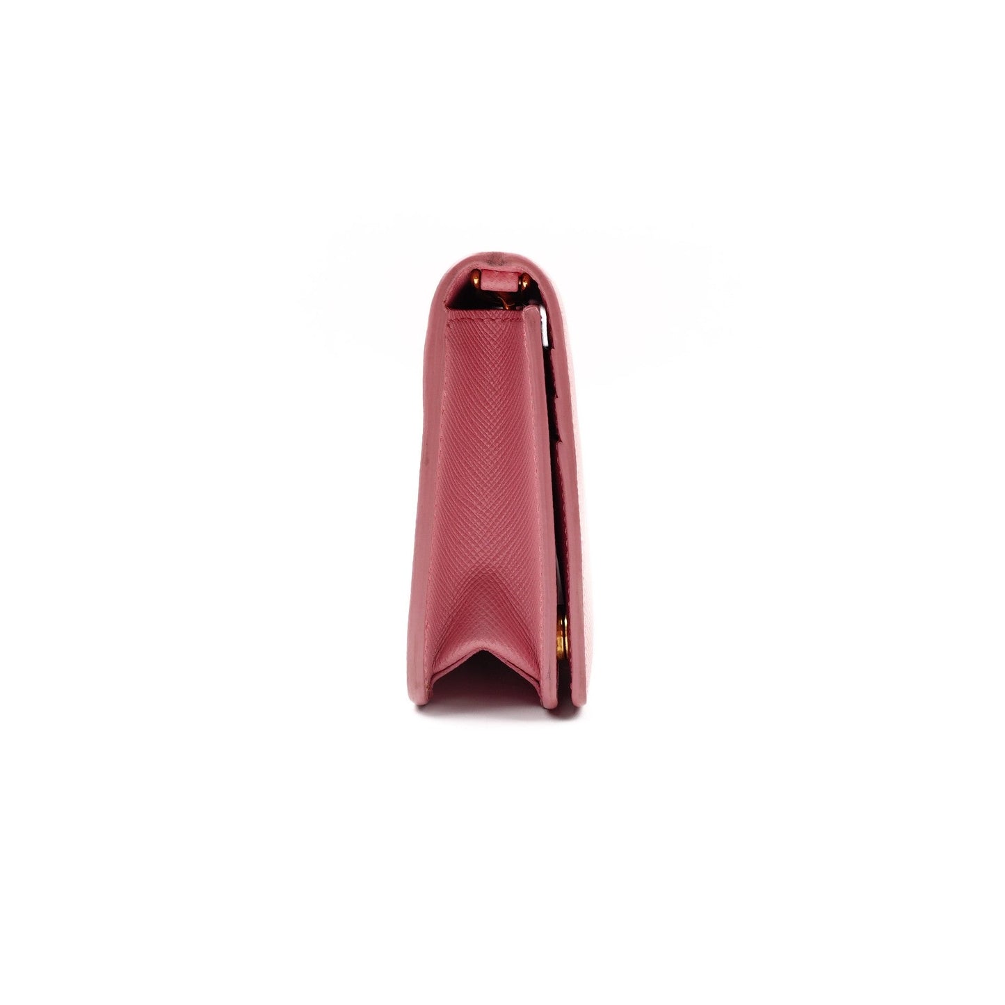 Pre-owned Prada Pink Calfskin Shoulder Bag