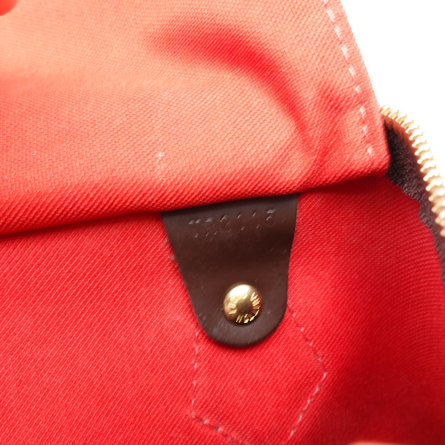 Pre-owned Louis Vuitton Speedy Bandoulière 30 Damier Ebene Coated Canvas Shoulder Bag